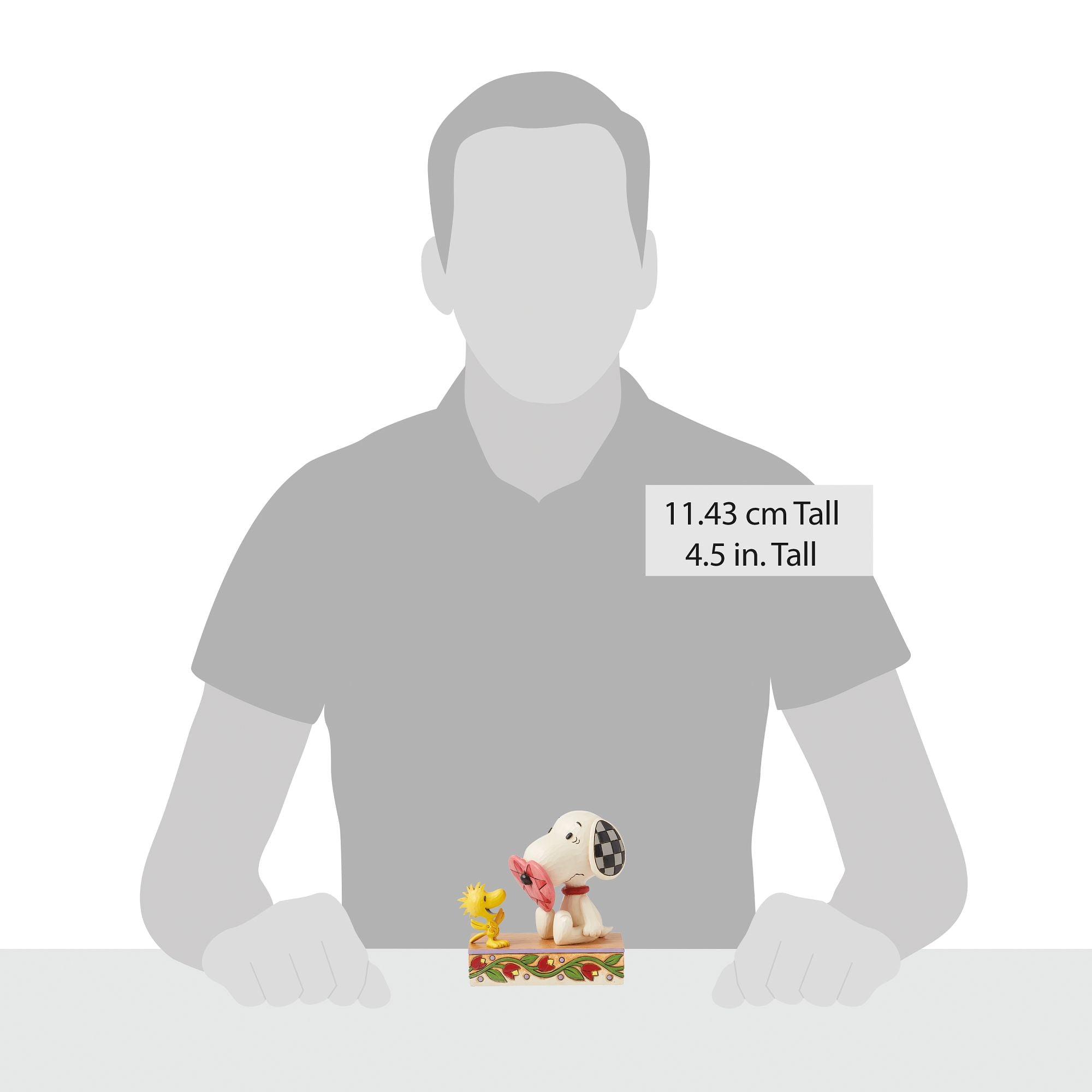 Snoopy with Nose Through Heart – Jim Shore