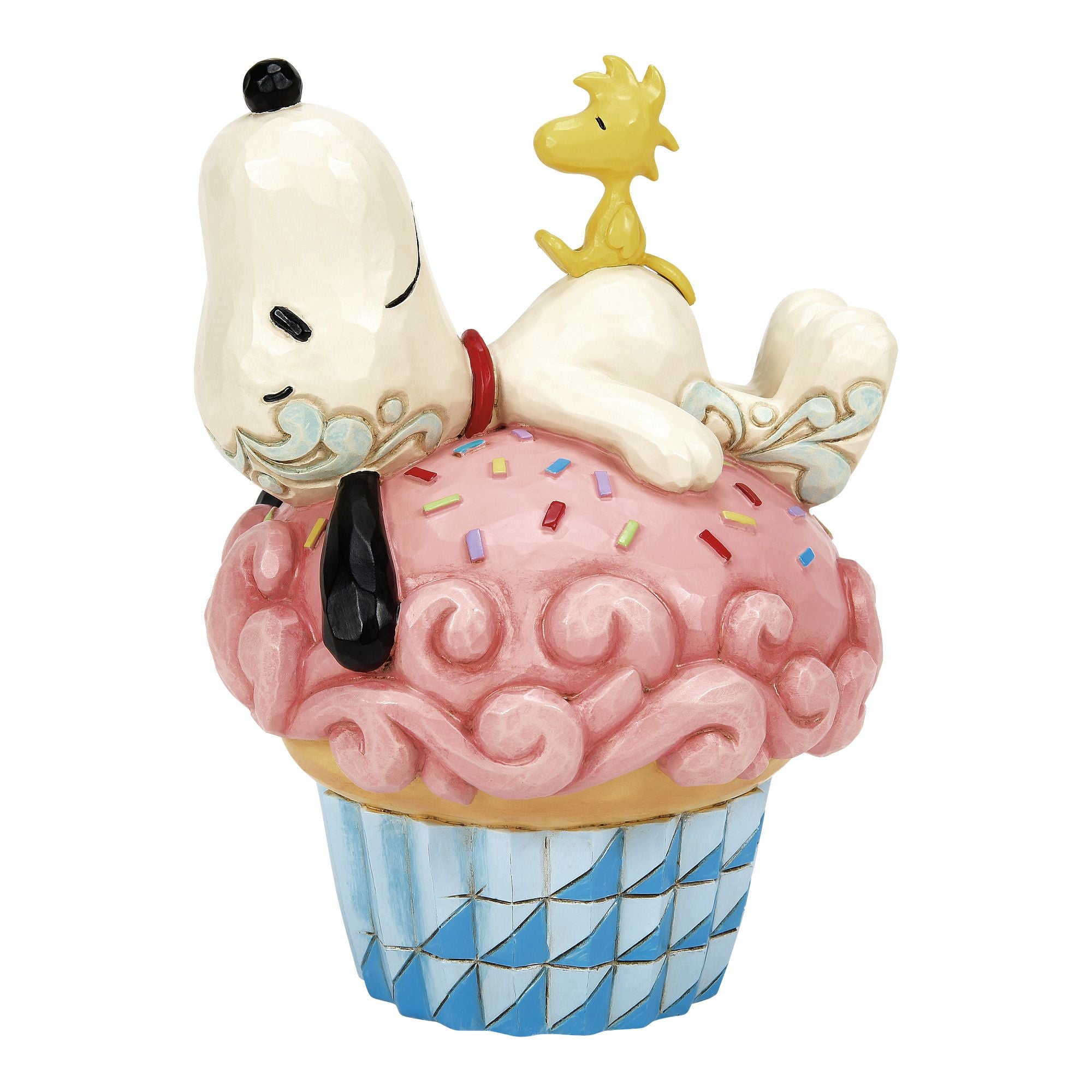 Snoopy Laying on Cupcake – Jim Shore