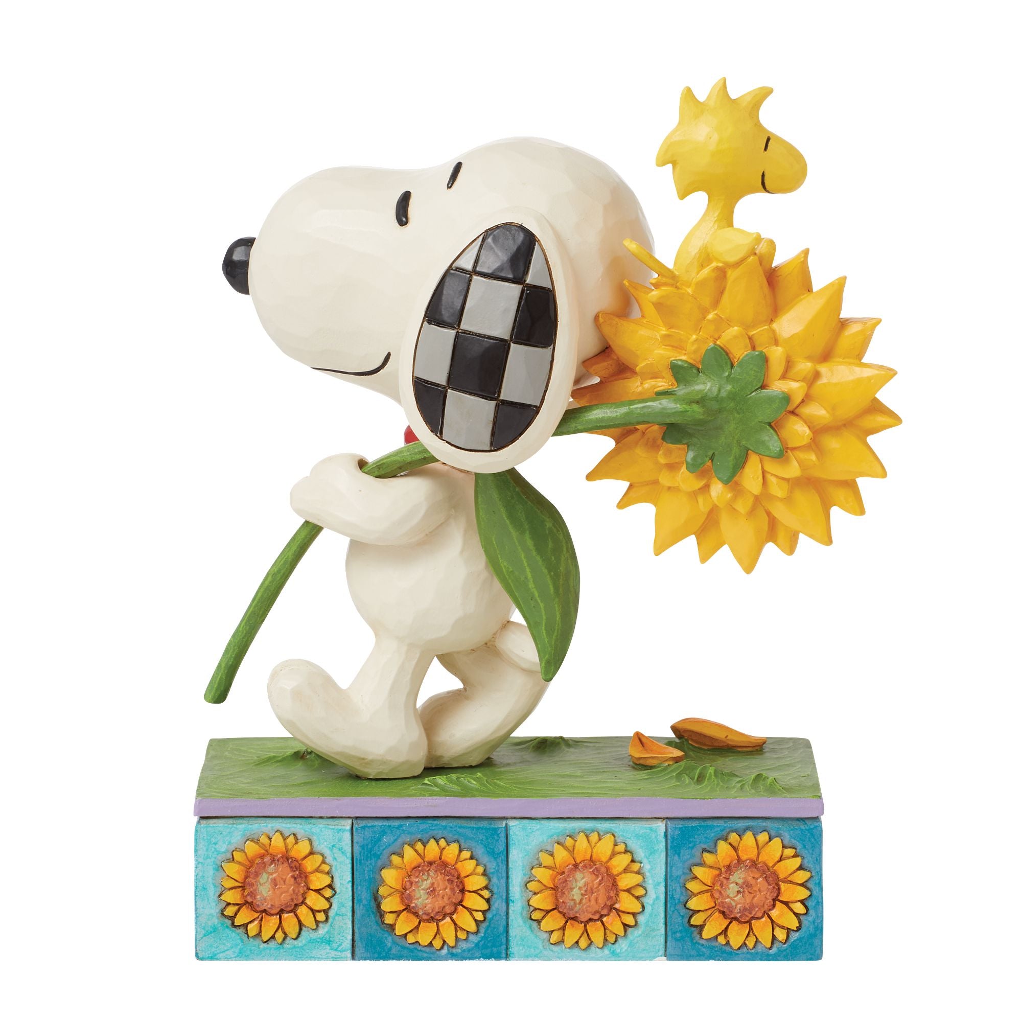 Snoopy & Woodstock w/ Sunflowe – Jim Shore
