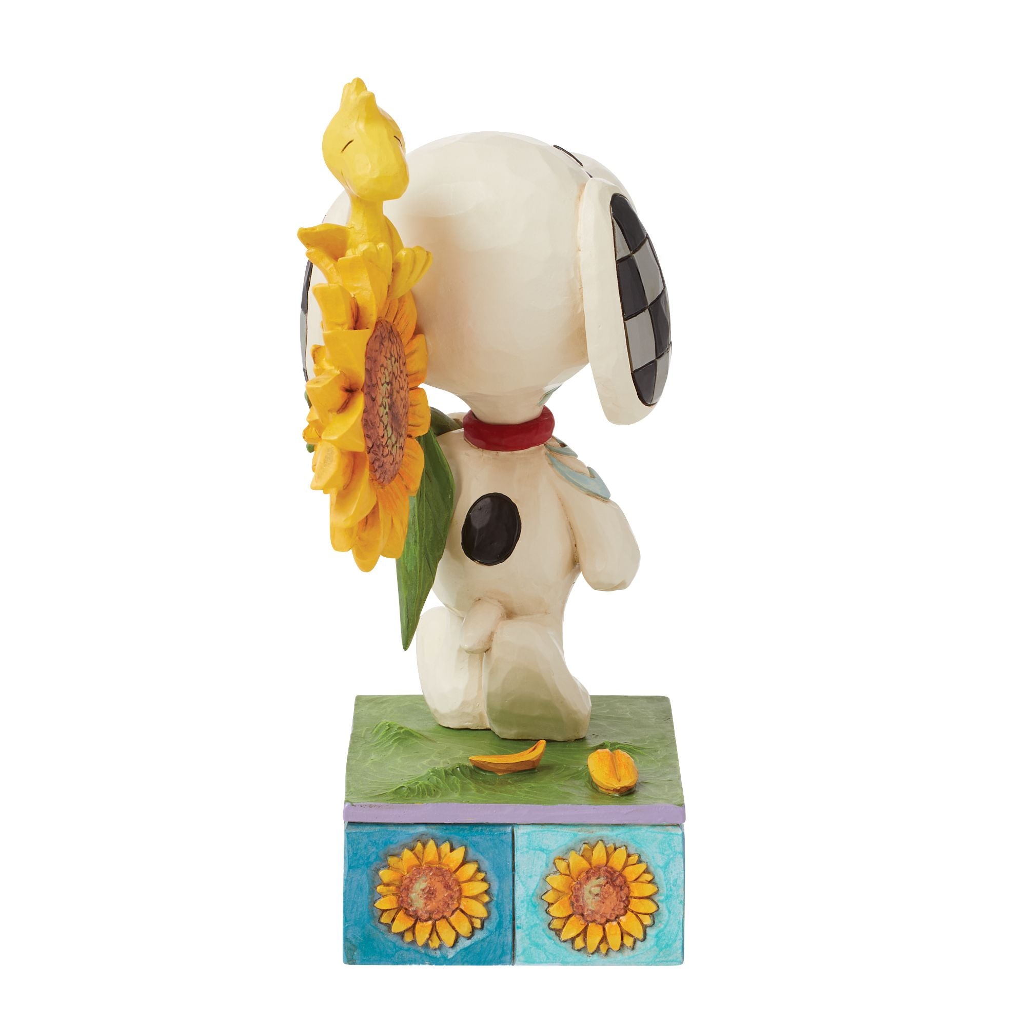 スヌーピー&ウッドストック サンフラワー Snoopy & Woodstock w/ Sunflowe – Jim Shore