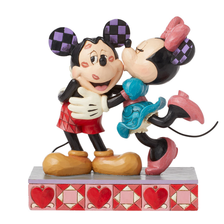 Mickey and Minnie Love Kisses