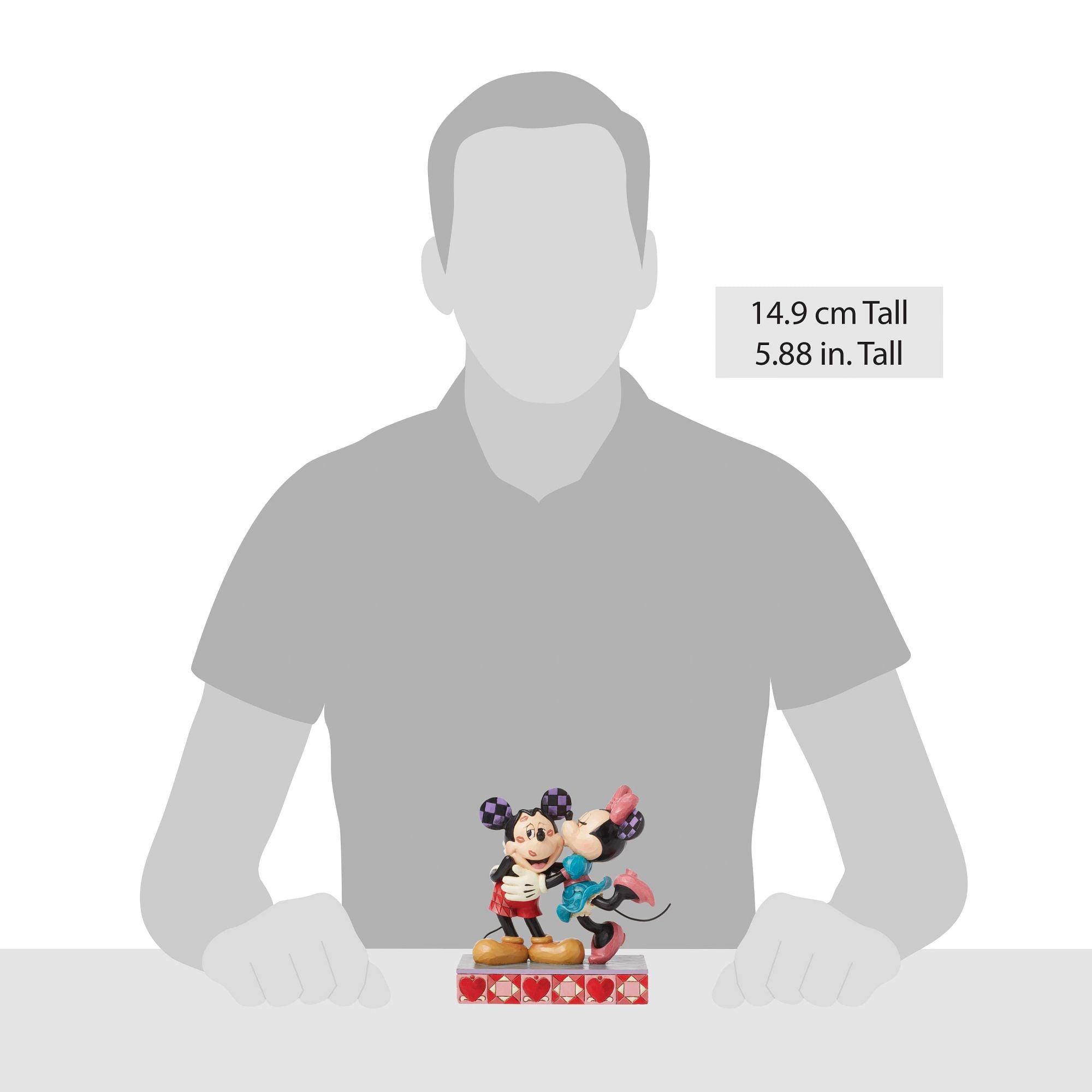 Mickey and Minnie Love Kisses – Jim Shore