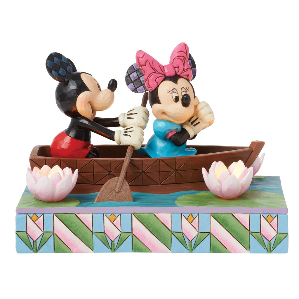 Mickey & Minnie LED Love Rowbo – Jim Shore