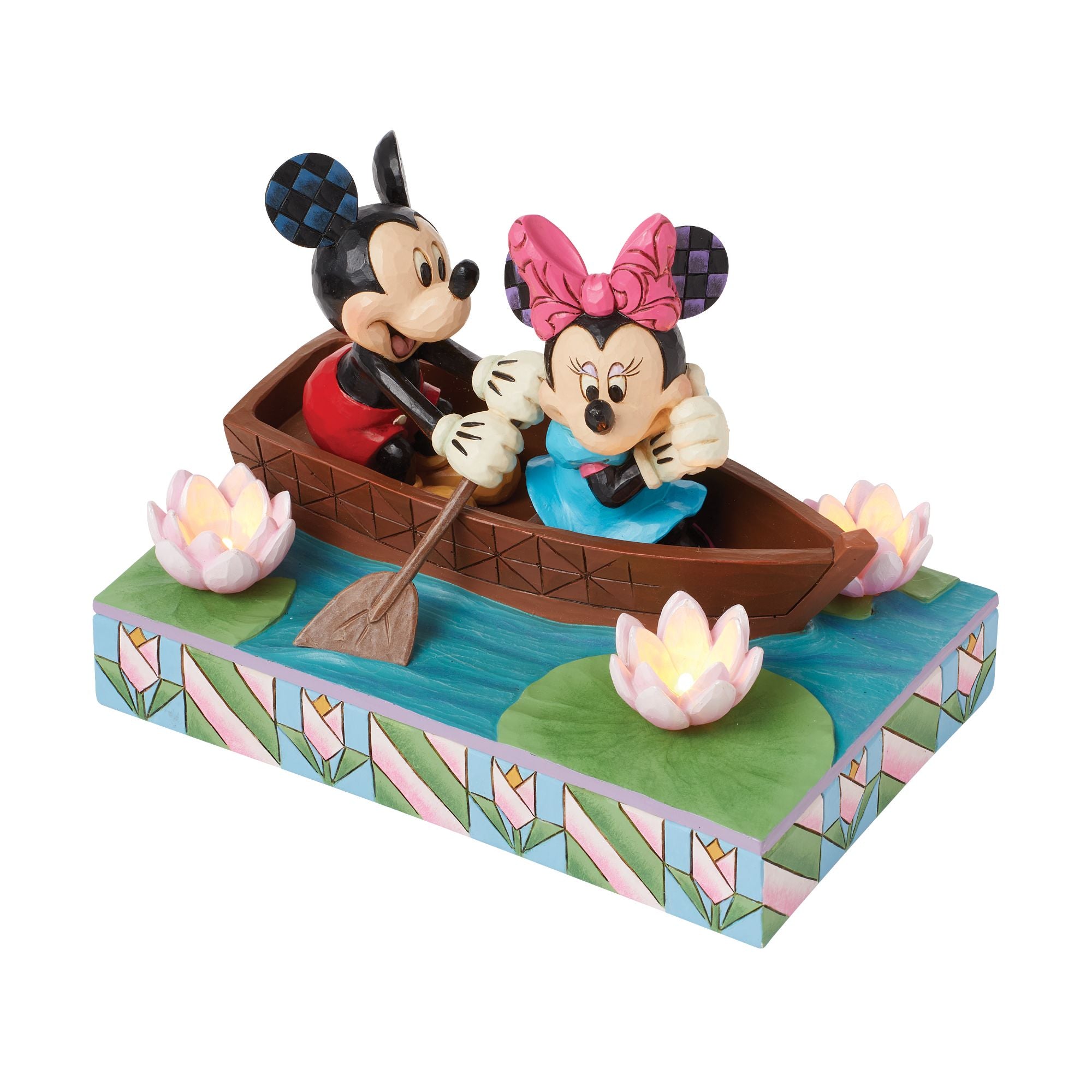 Mickey & Minnie LED Love Rowbo – Jim Shore