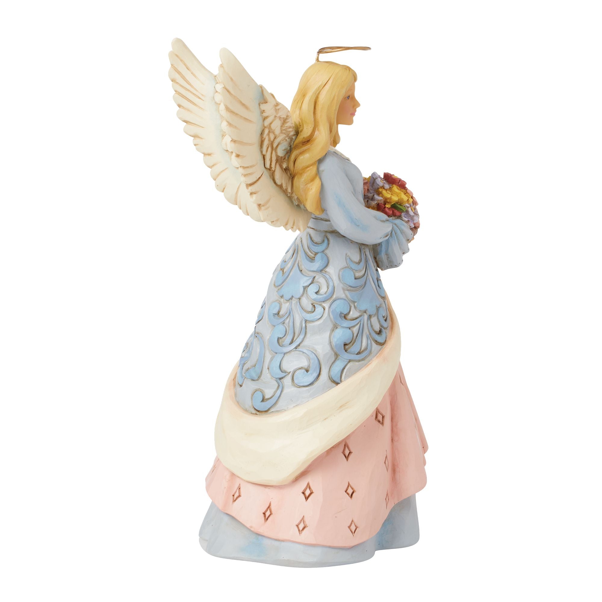 Angel with Flower Basket Fig – Jim Shore