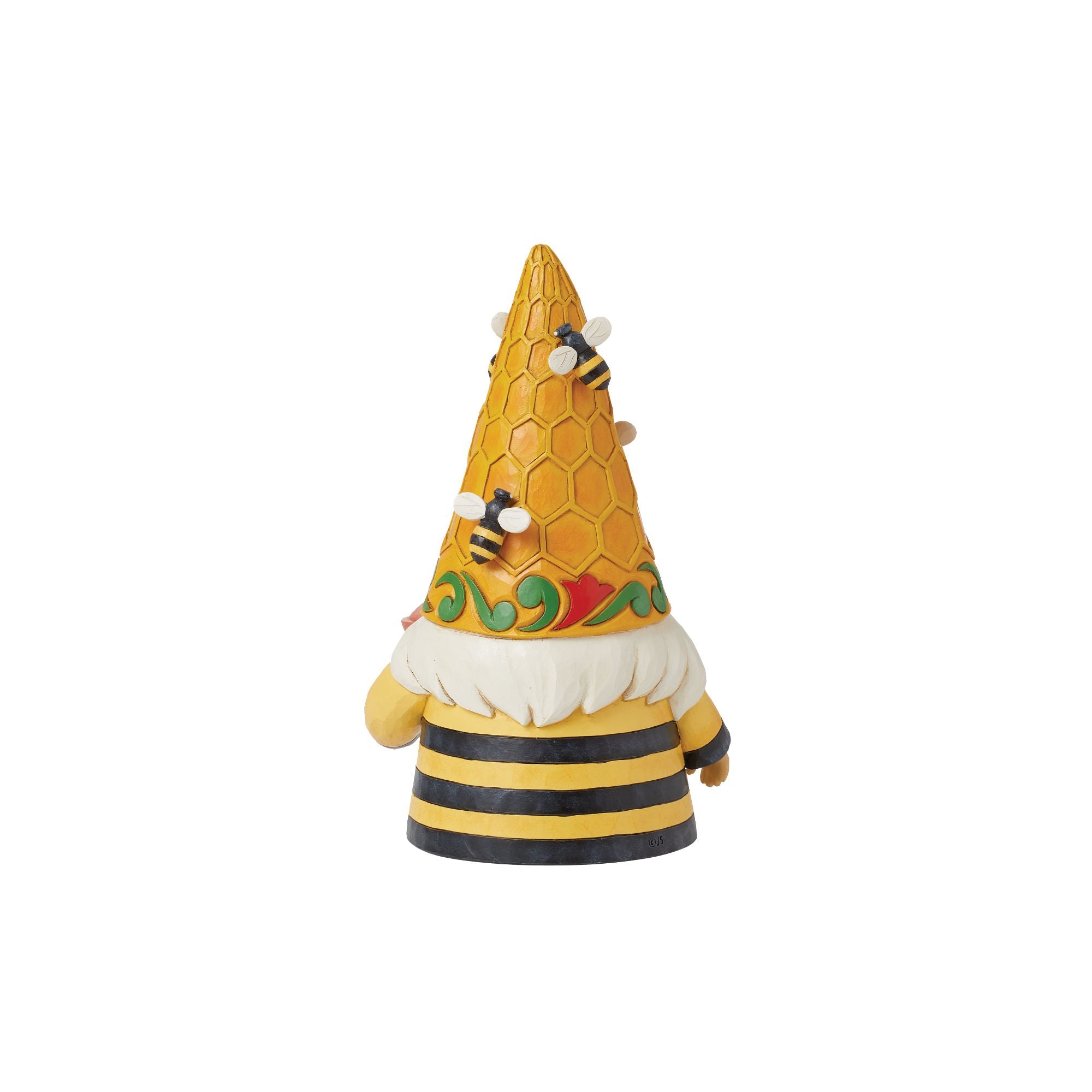 Beehive Hat Gnome Figurine - Thumbnail 5