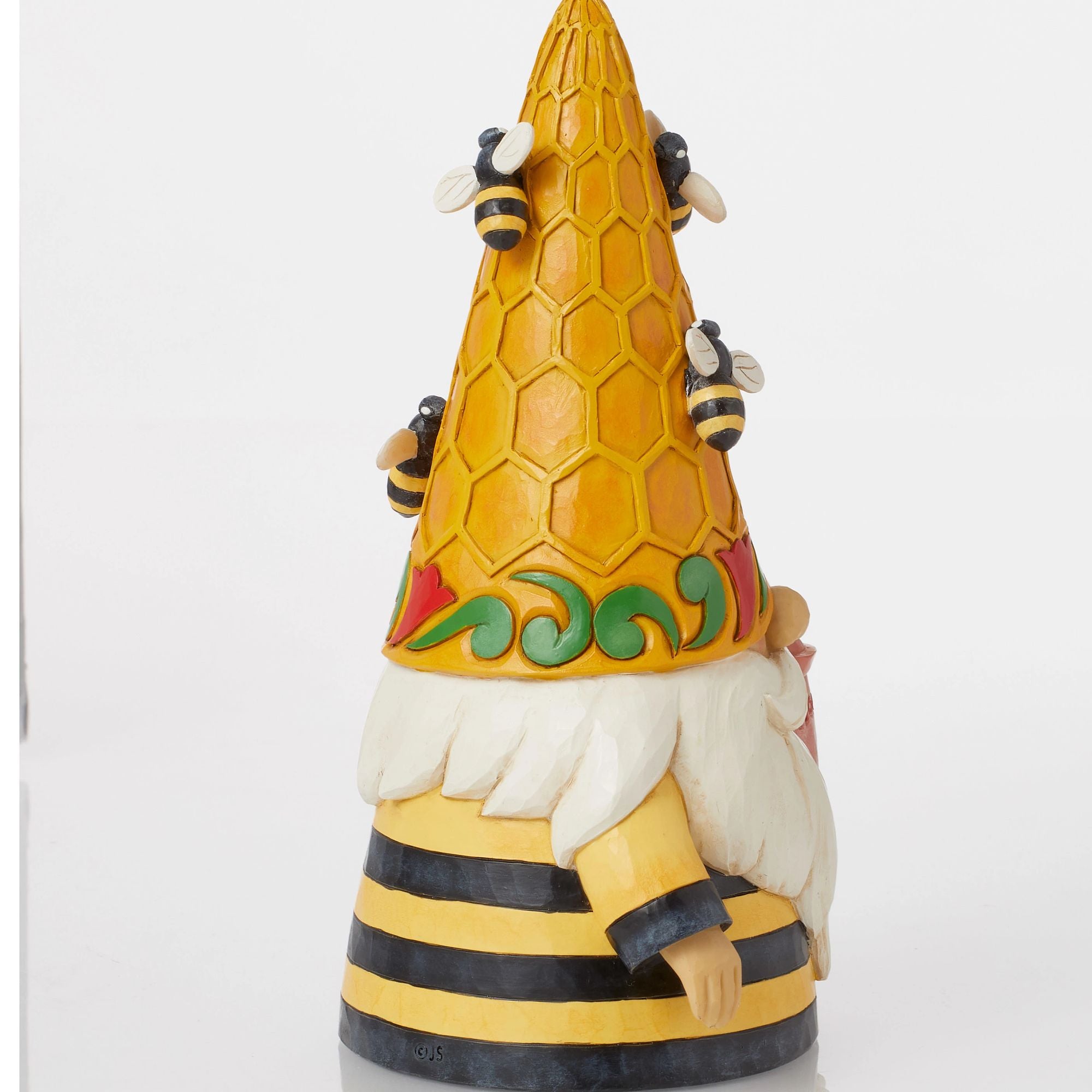 Beehive Hat Gnome Figurine - Thumbnail 4