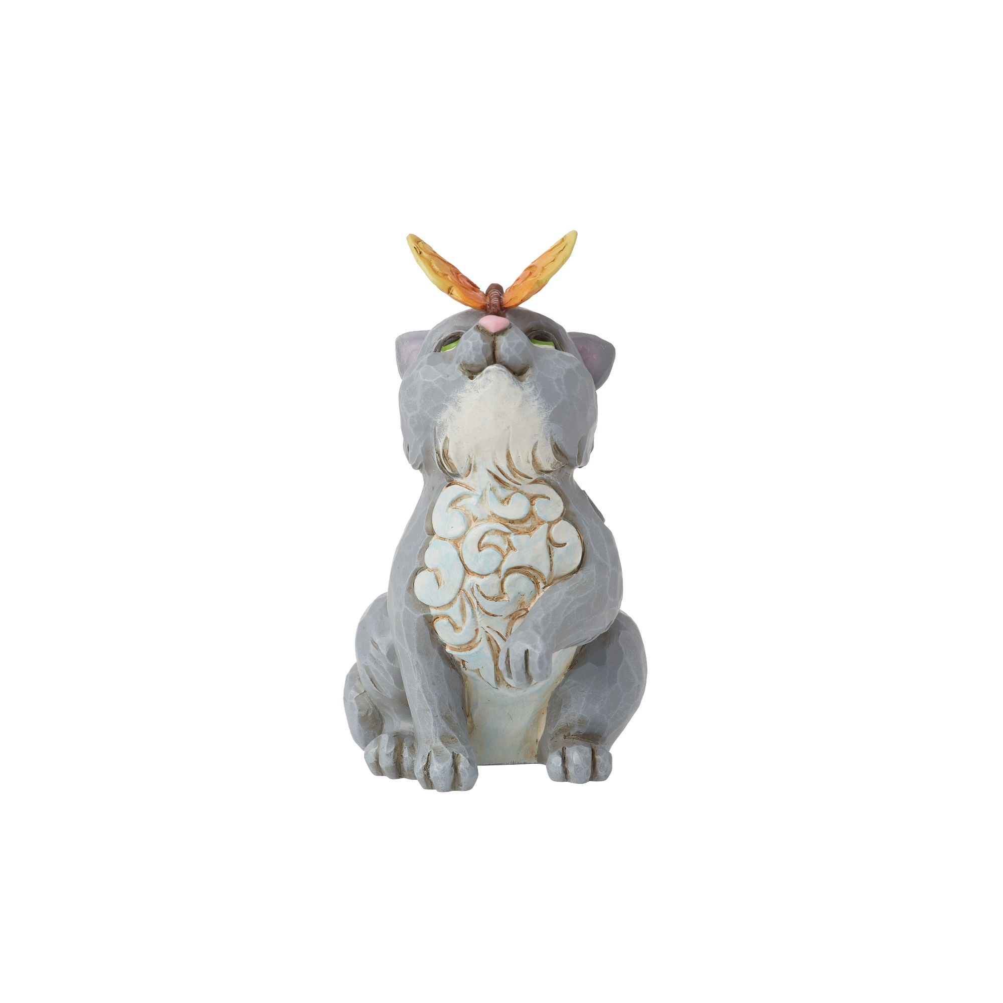 Cat and Butterfly Mini Fig – Jim Shore