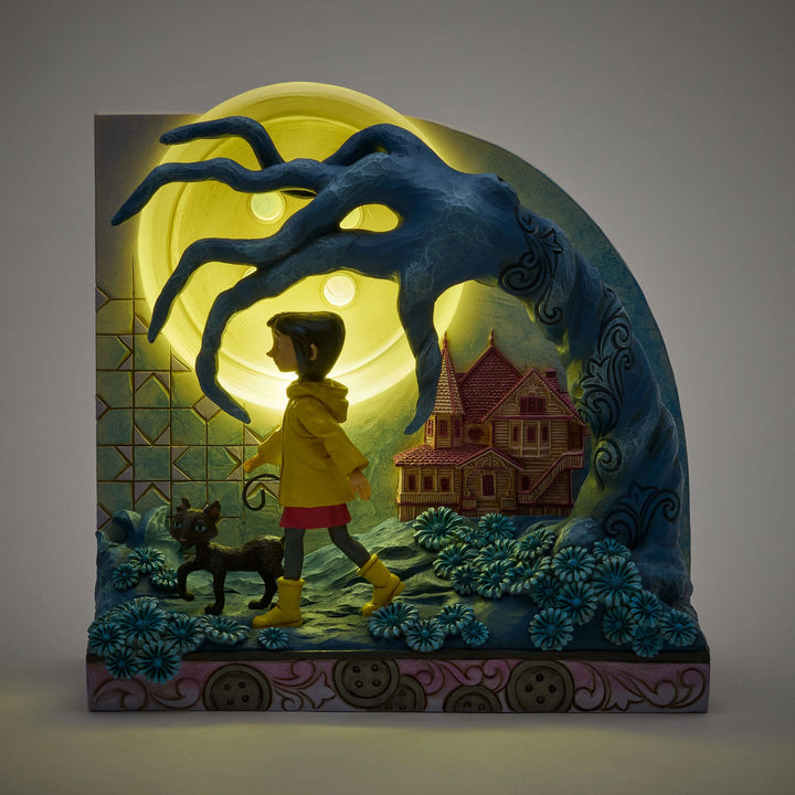 Coraline Claw Tree and Moon