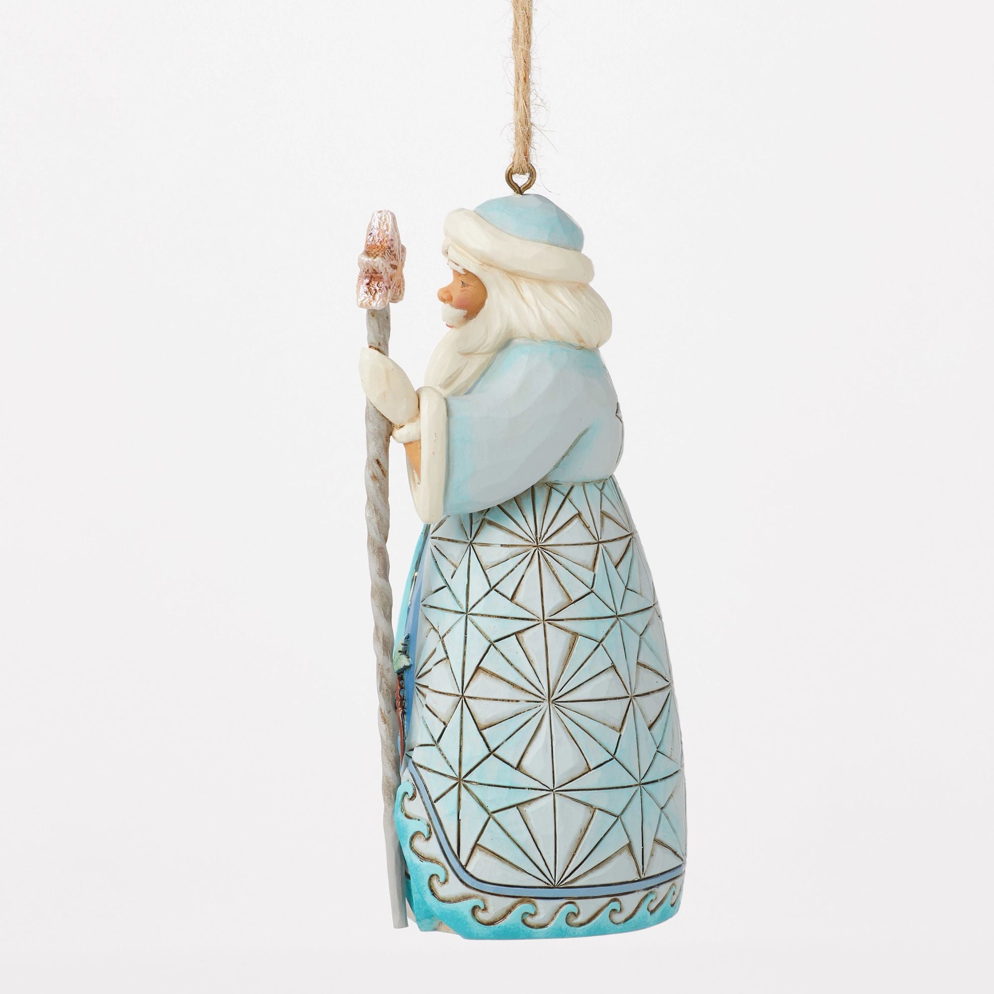 Santa with Starfish Cane Orn – Jim Shore