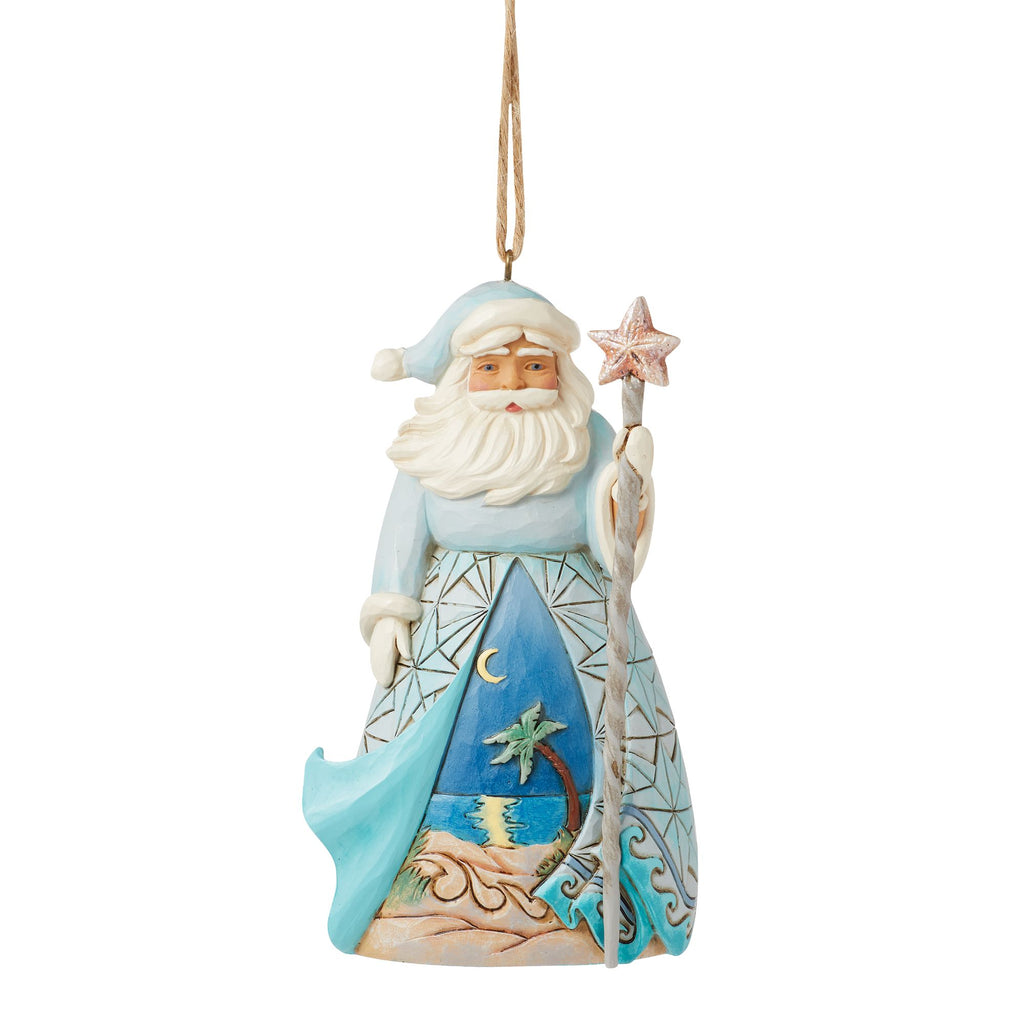 Santa with Starfish Cane Orn – Jim Shore
