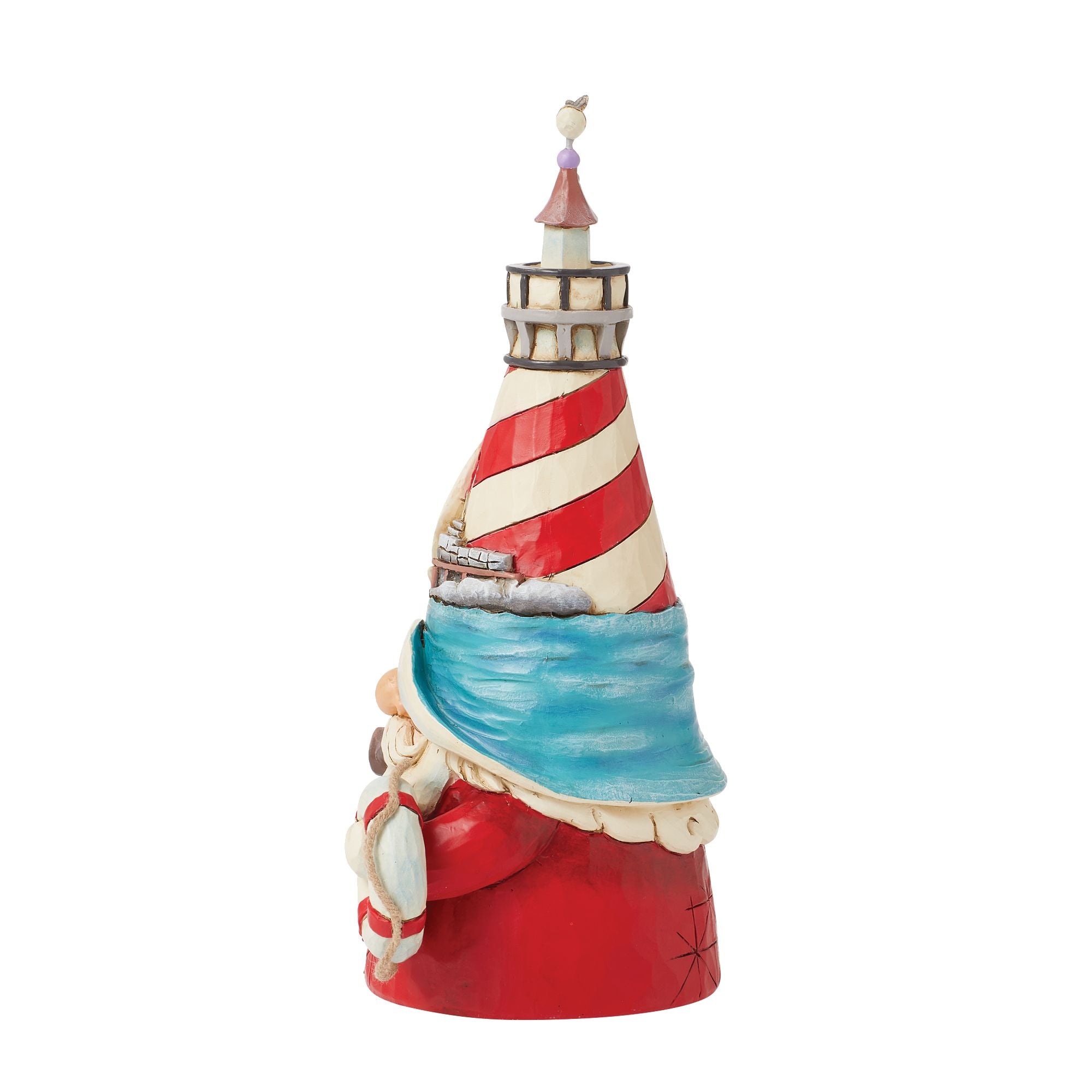 Jim Shore Coastal Lighthouse Hat Gnome Figurine