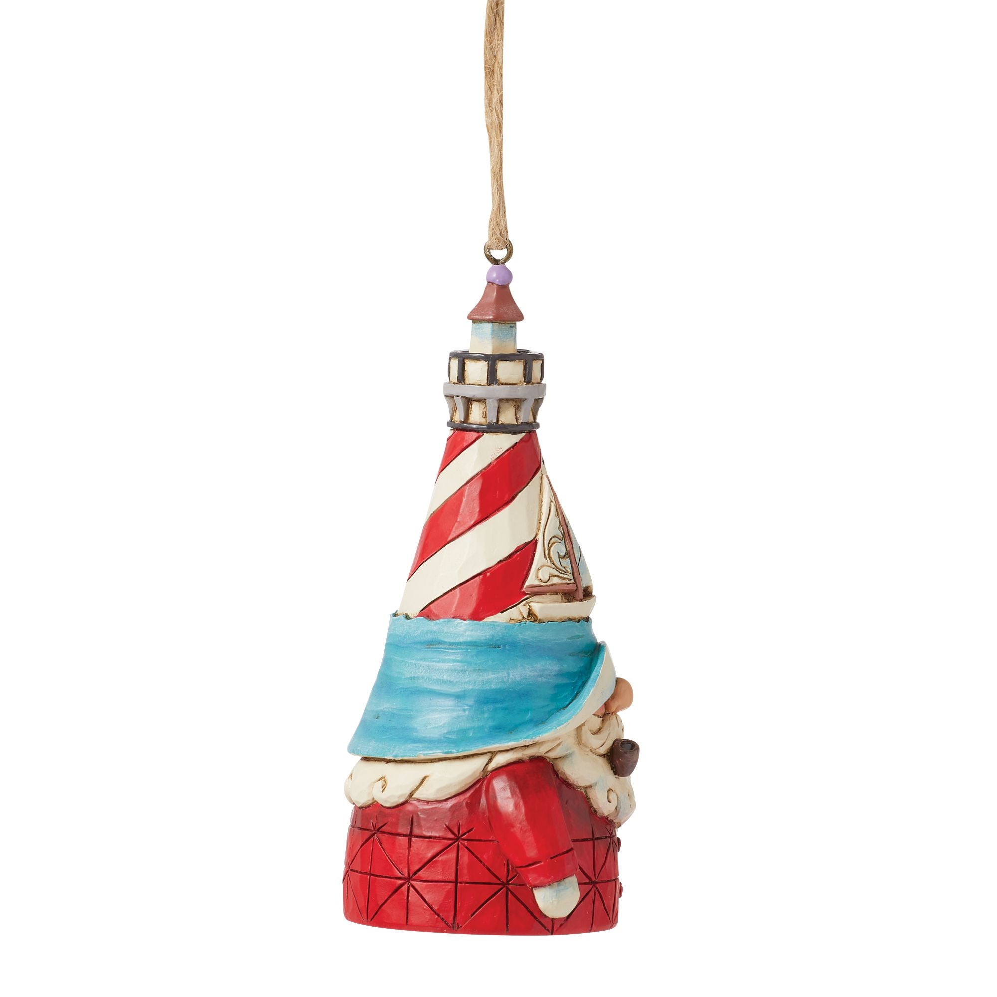 Jim Shore Coastal Lighthouse Hat Gnome Ornament - Thumbnail 5