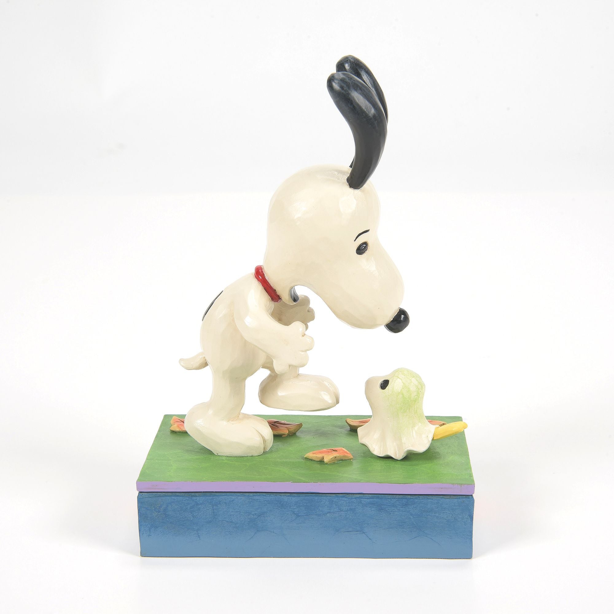 Snoopy Scared by Woodstock Gho – Jim Shore