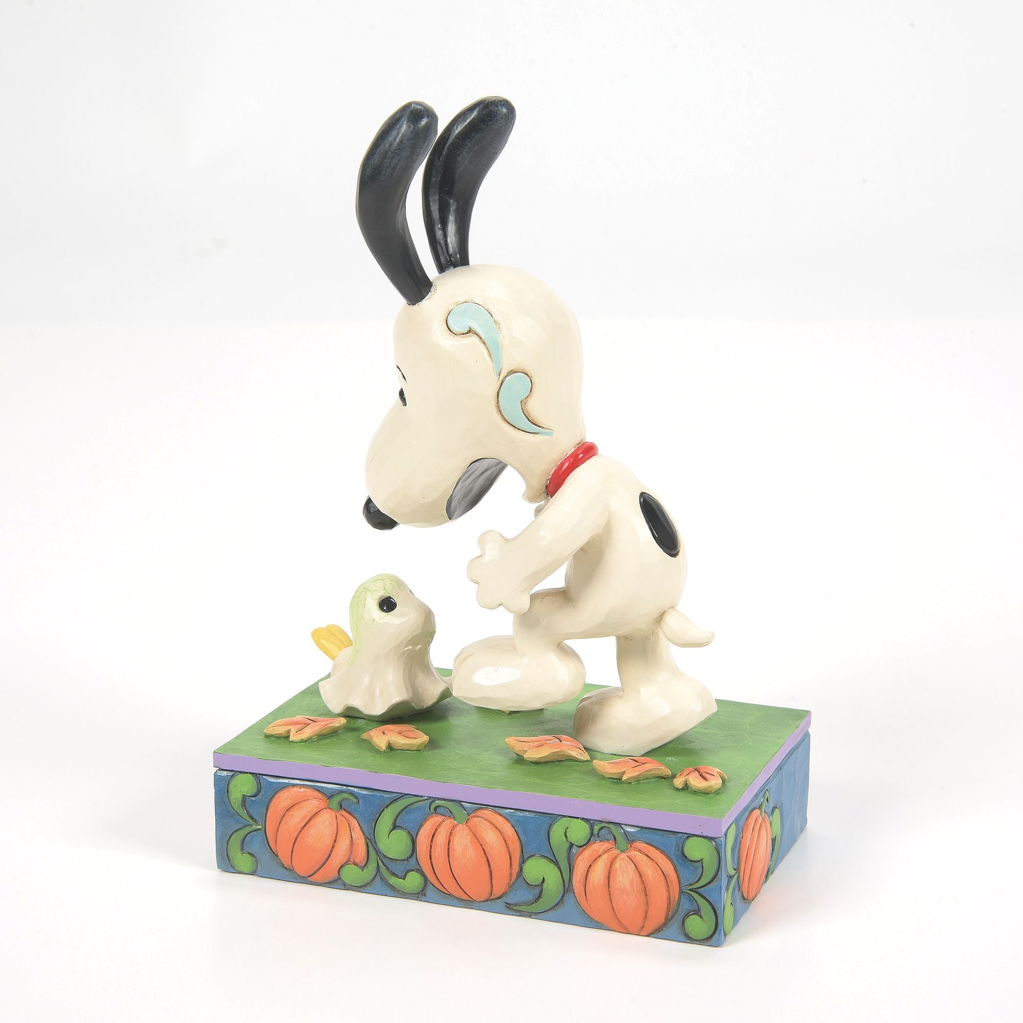 Snoopy Scared by Woodstock Gho – Jim Shore