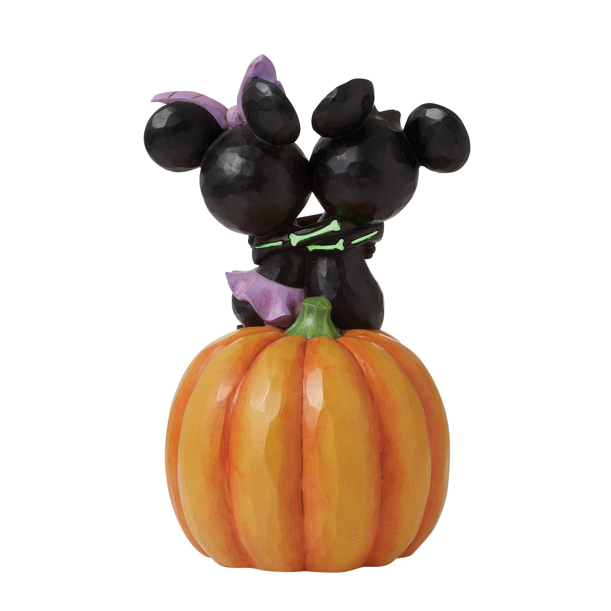 Mickey&Minnie Scared Skeletons – Jim Shore