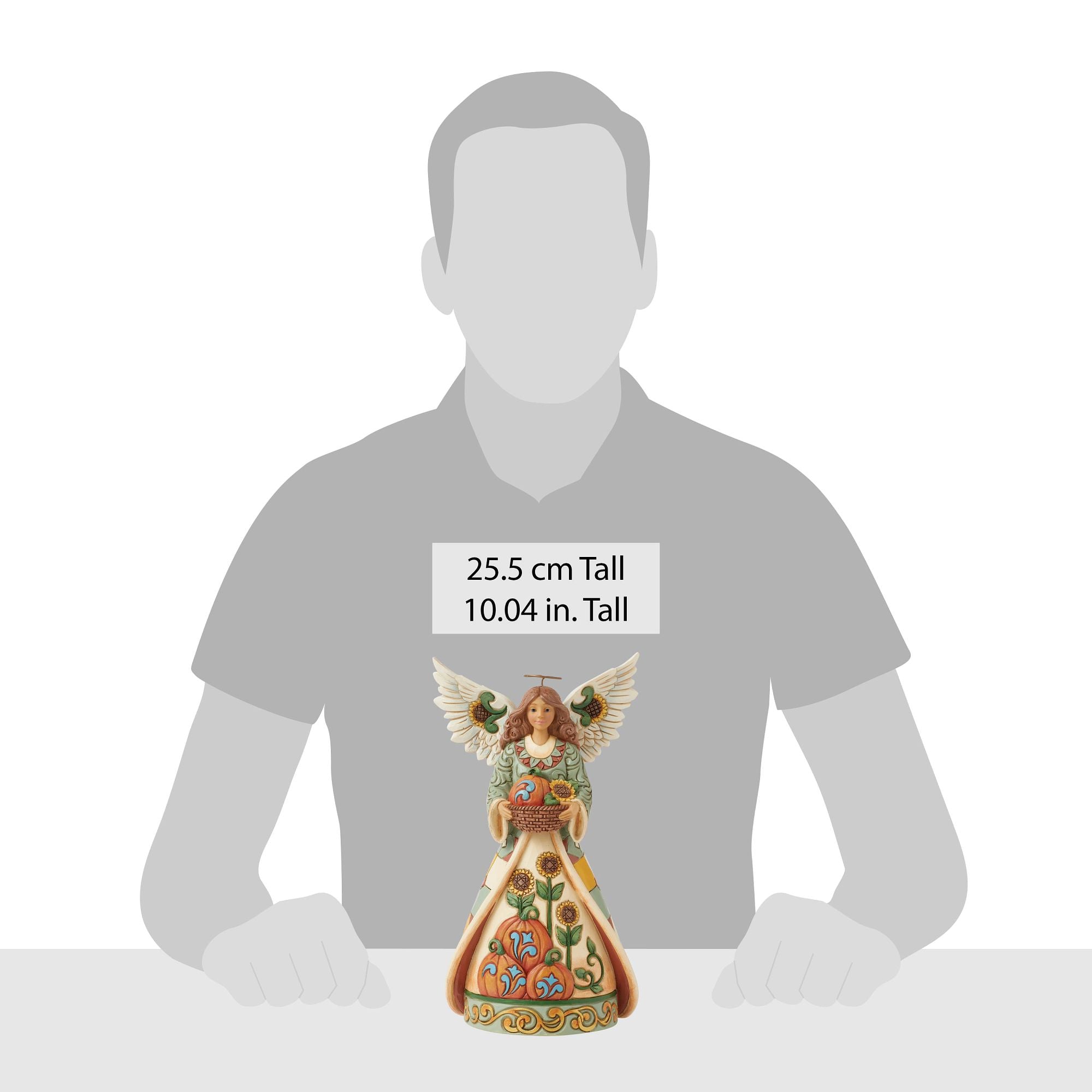 Angel with Sunflower Figurine – Jim Shore