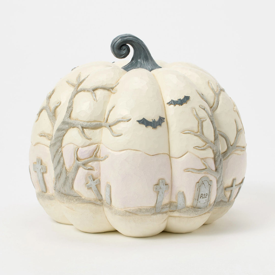 Pumpkin with Bats Flying Fig