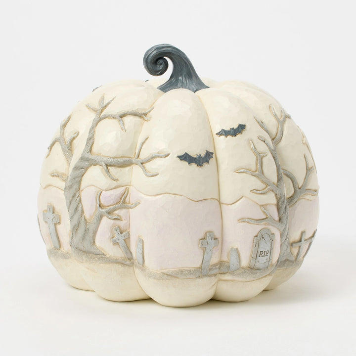 Pumpkin with Bats Flying Fig