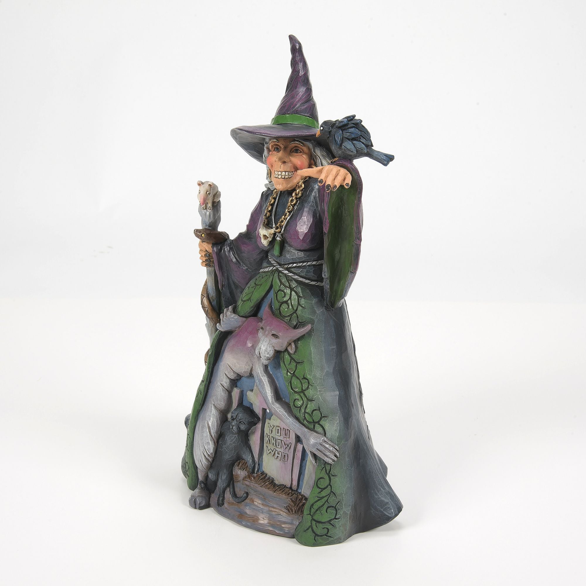 Evil Witch withGraveyard Fig – Jim Shore