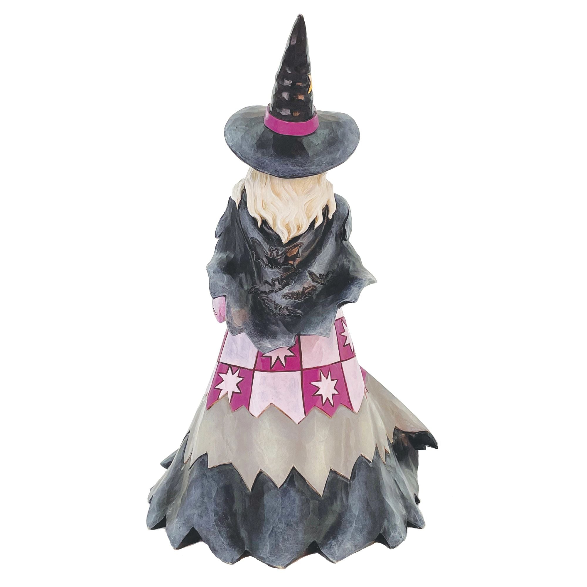 Witch Holding Pumpkins LED Fig – Jim Shore