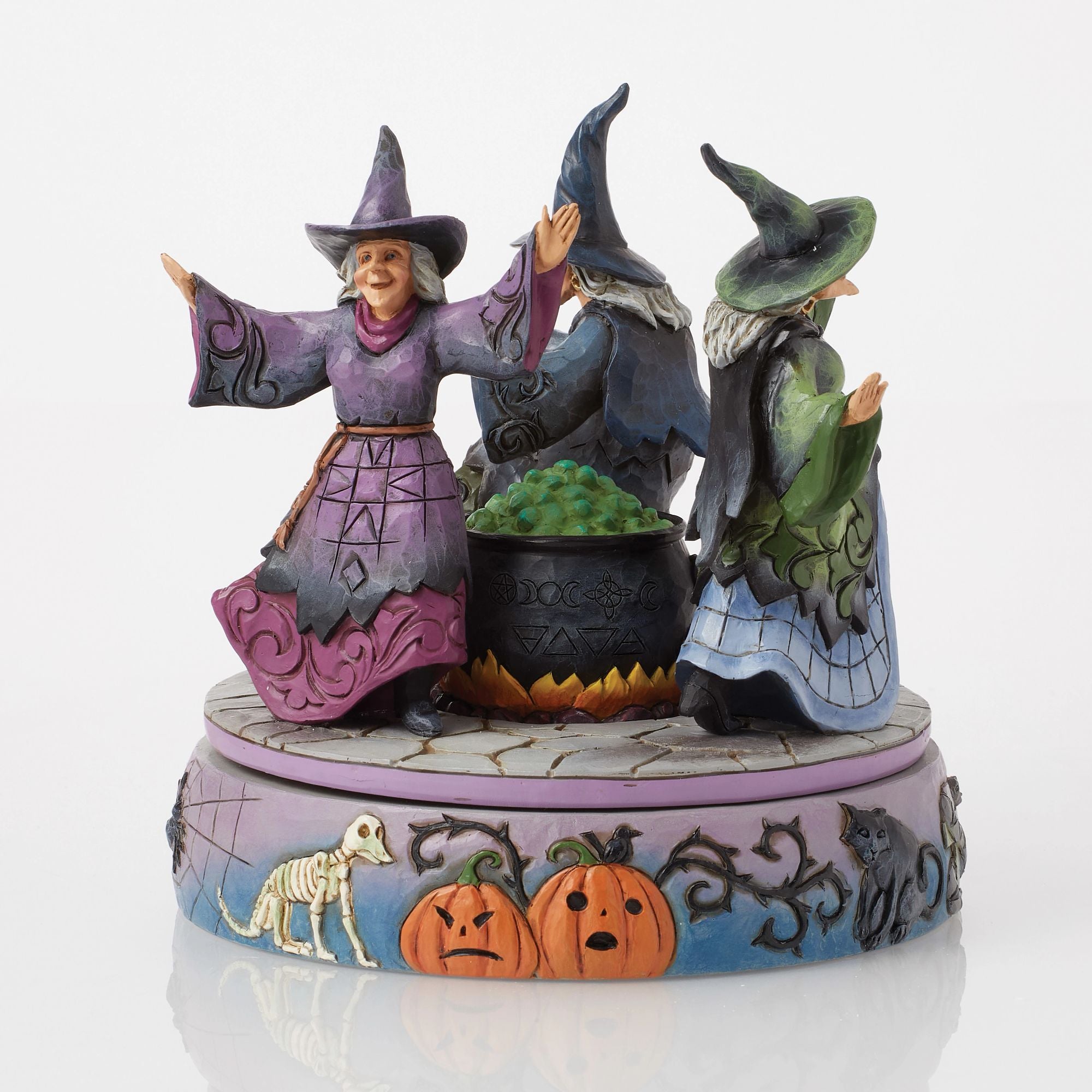 Witches Rotating Cauldron Fig – Jim Shore