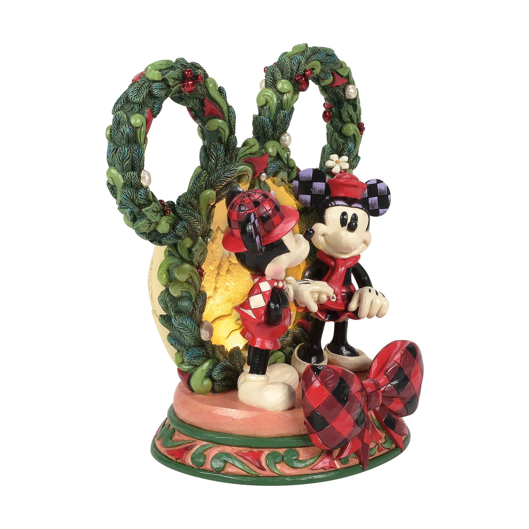 1stEdition MickeyMinnieHoliday – Jim Shore