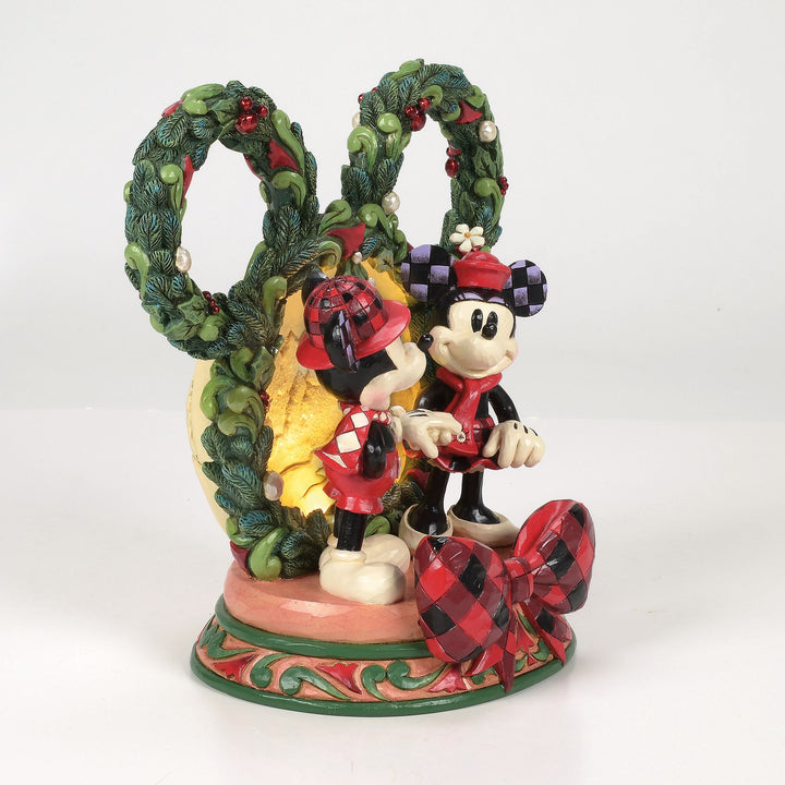 Signed - Mickey & Minnie LED Diorama
