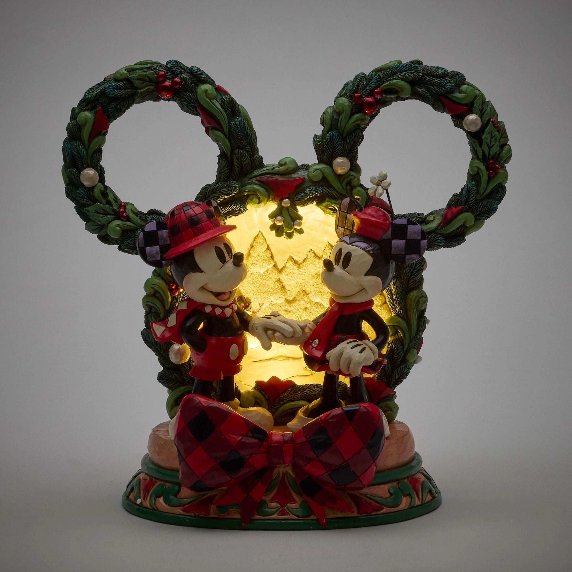 1stEdition MickeyMinnieHoliday – Jim Shore