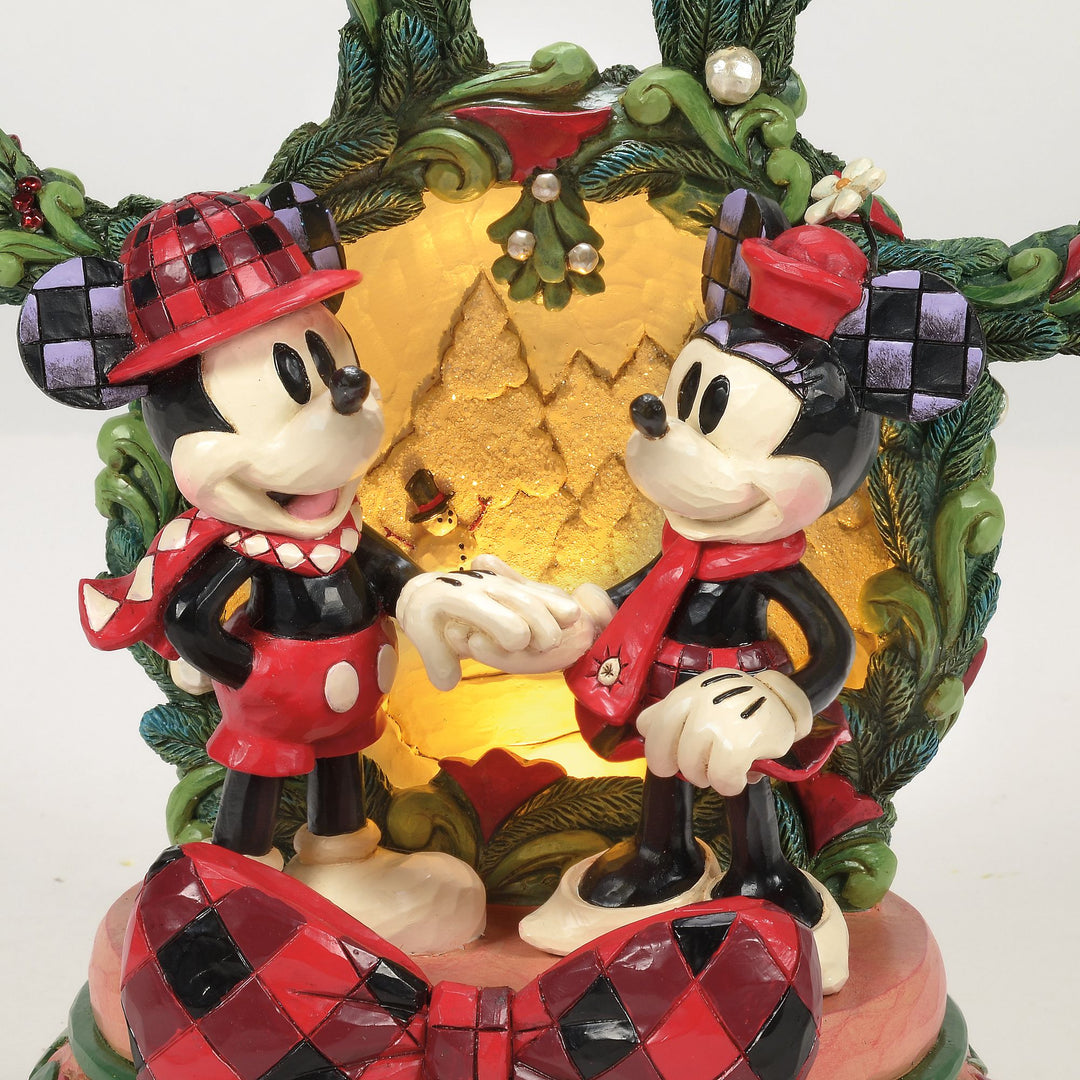 Signed - Mickey & Minnie LED Diorama