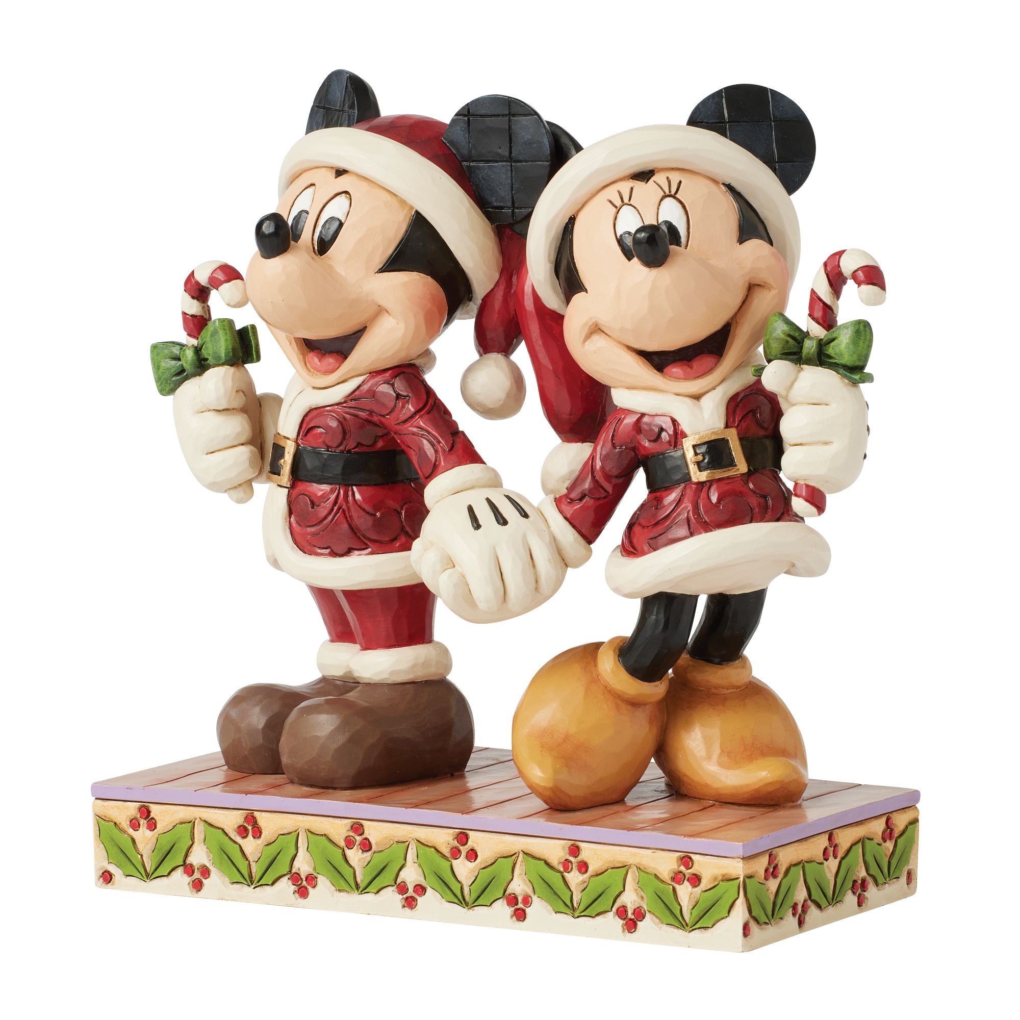 Mickey & Minnie Candy Canes – Jim Shore