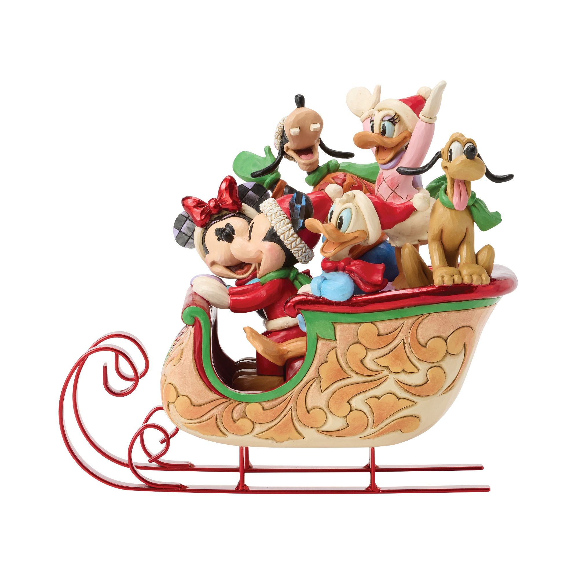 Mickey & Friends Sleigh – Jim Shore