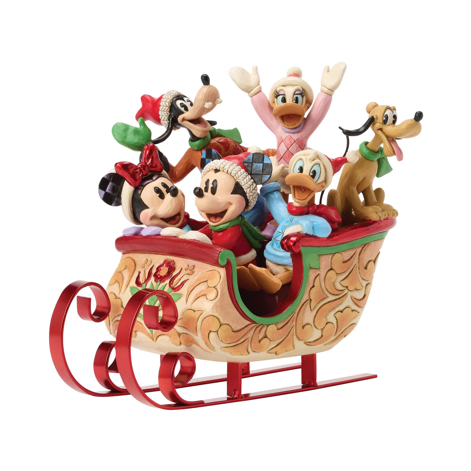 Mickey & Friends Sleigh – Jim Shore
