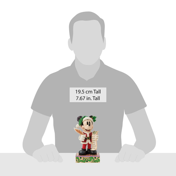 Santa Mickey with List