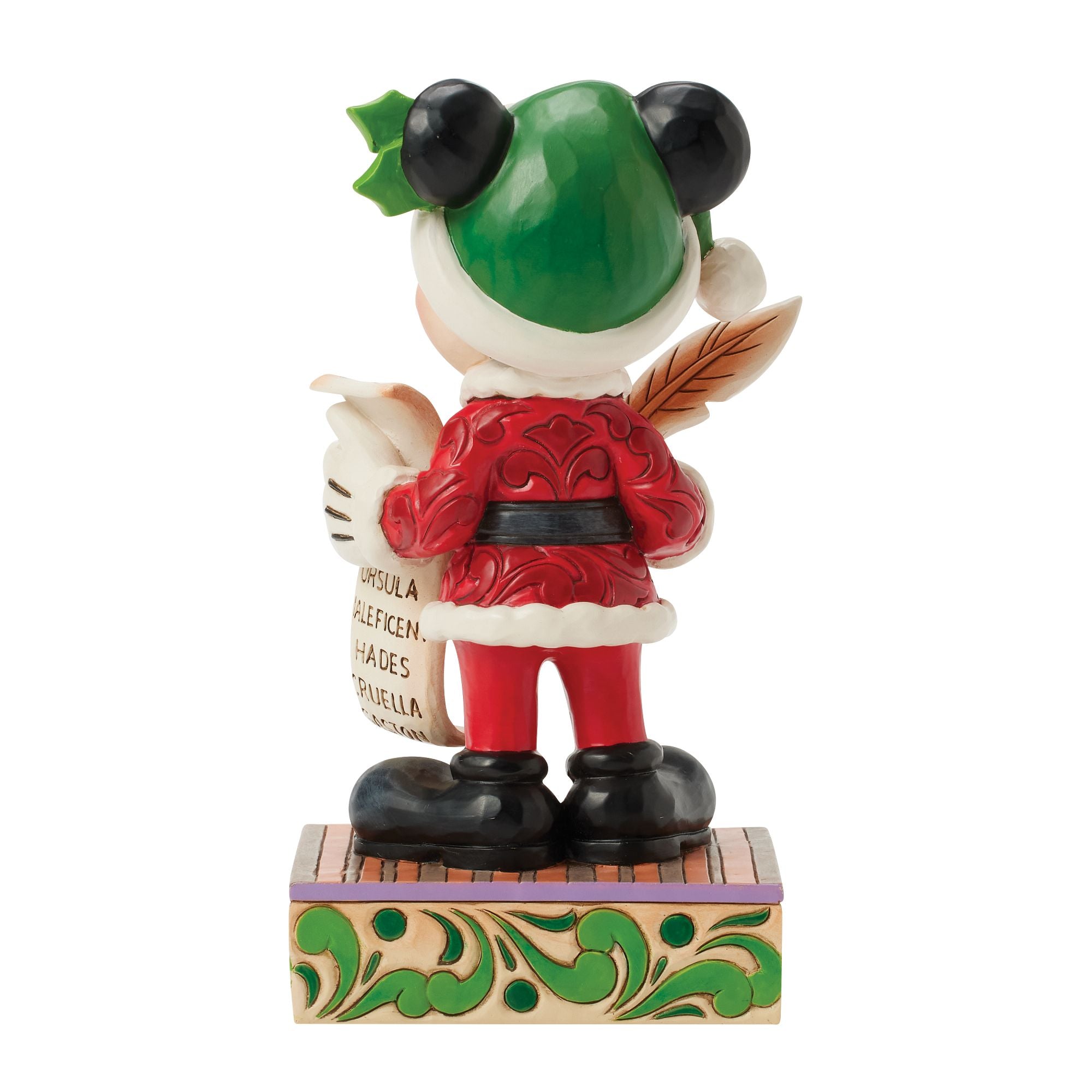 Jim Shore Santa Mickey with List - Thumbnail 2