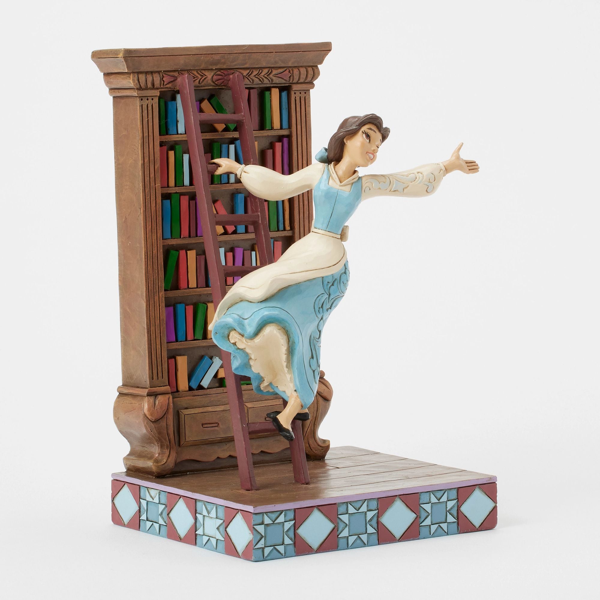 Belle with Bookshelf - Thumbnail 3
