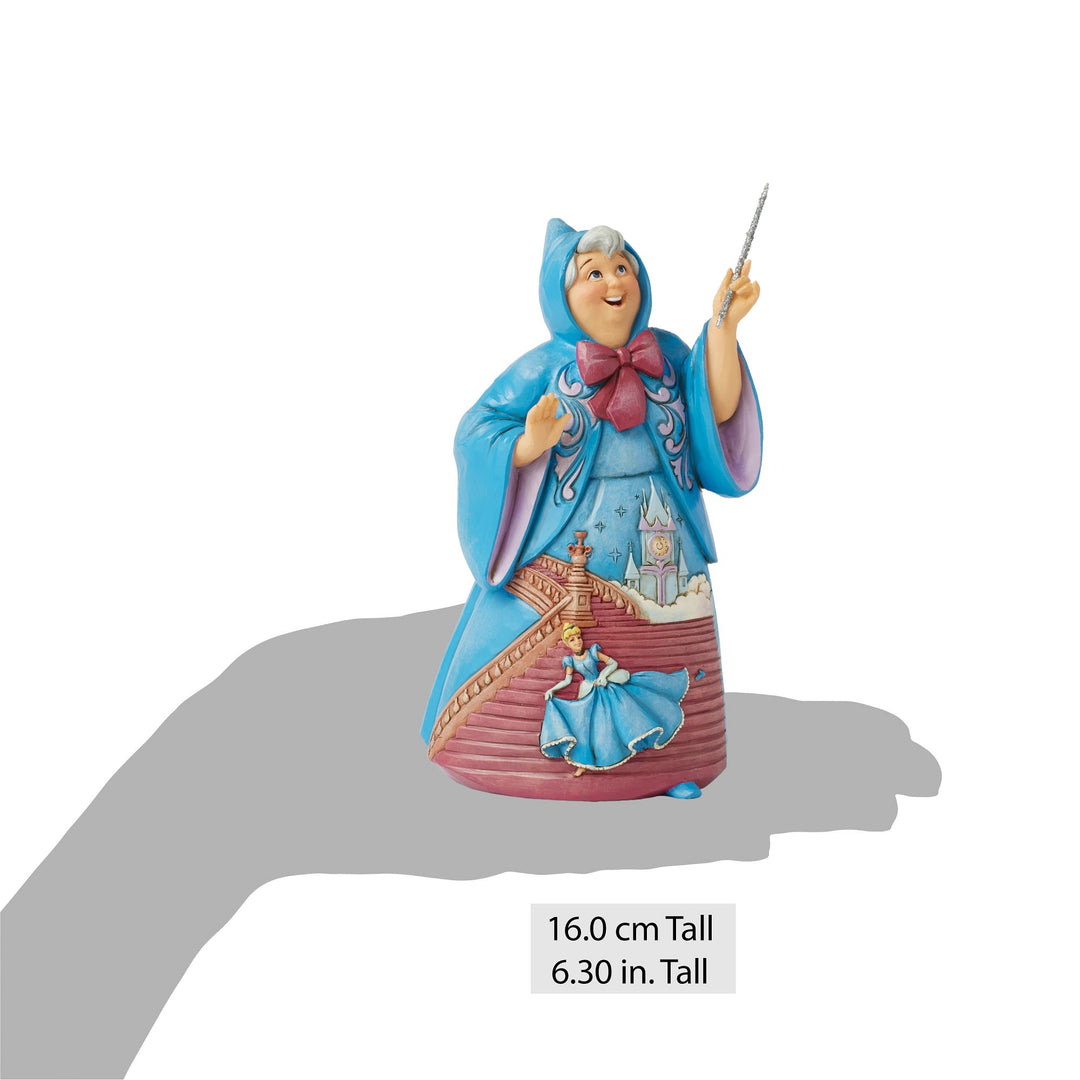 Cinderella Disney Traditions Fairy Godmother Figurine (Jim Shore) Cinderella Disney Traditions Fairy Godmother Figurine (Jim Shore)