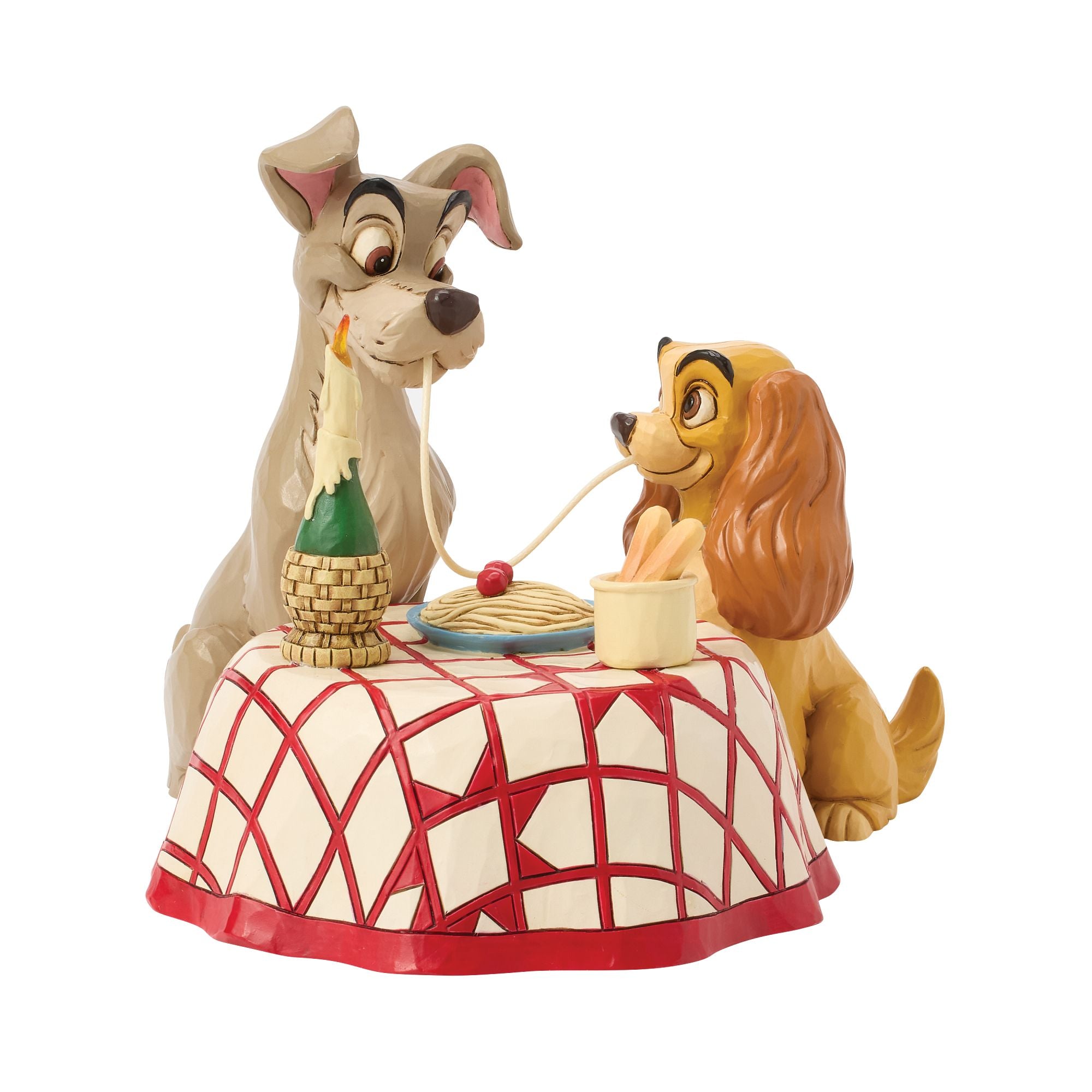 Lady Tramp Spaghetti Scene Jim Shore Lady Tramp Spaghetti Scene Jim Shore