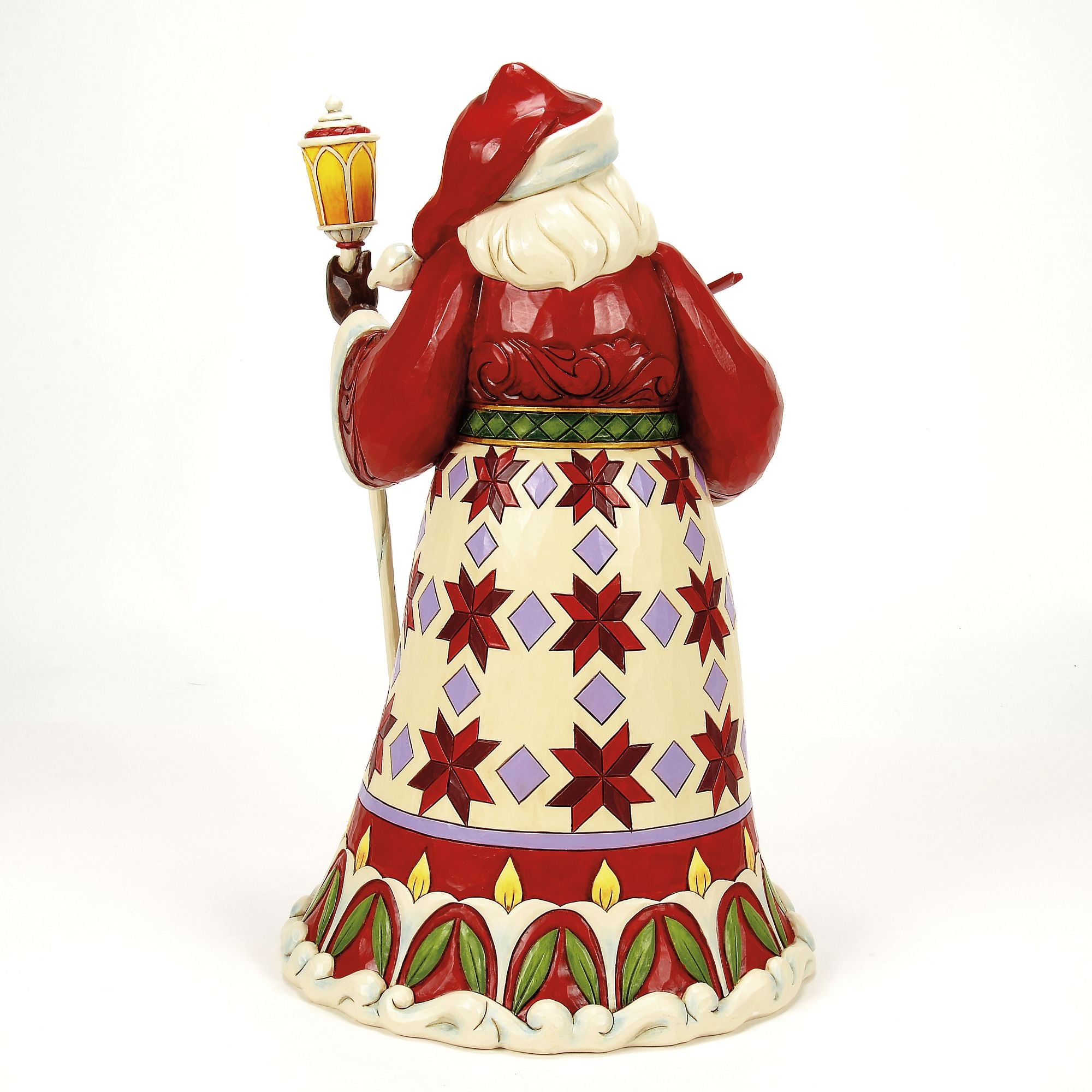 Santa Cardinal on Hand Fig – Jim Shore