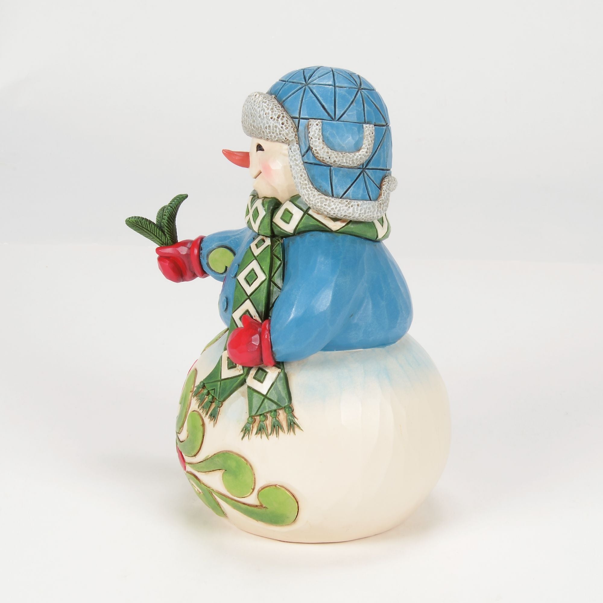 Snowman Evergreen Sprig Fig – Jim Shore