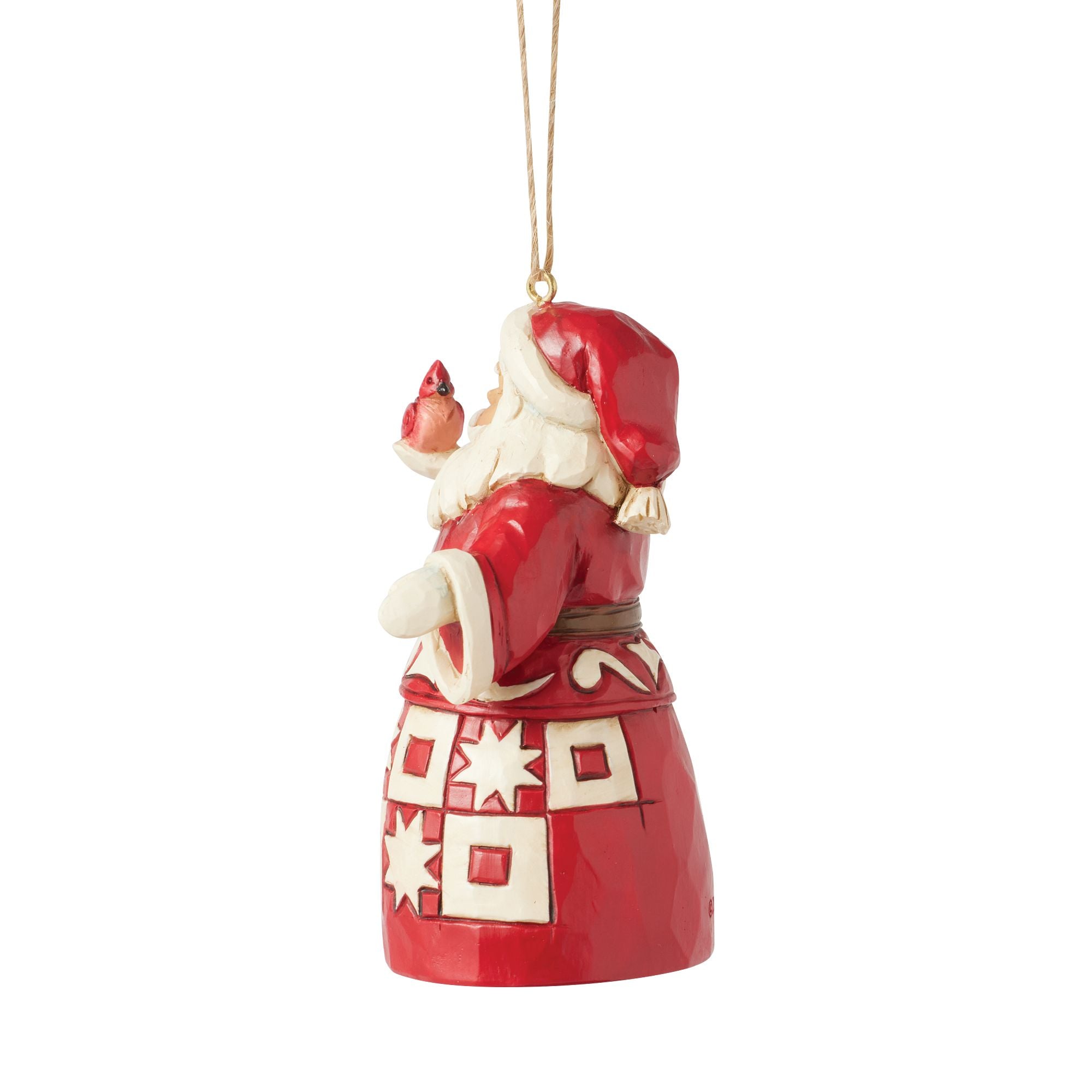 Jim Shore Nordic Noel Santa Ornament