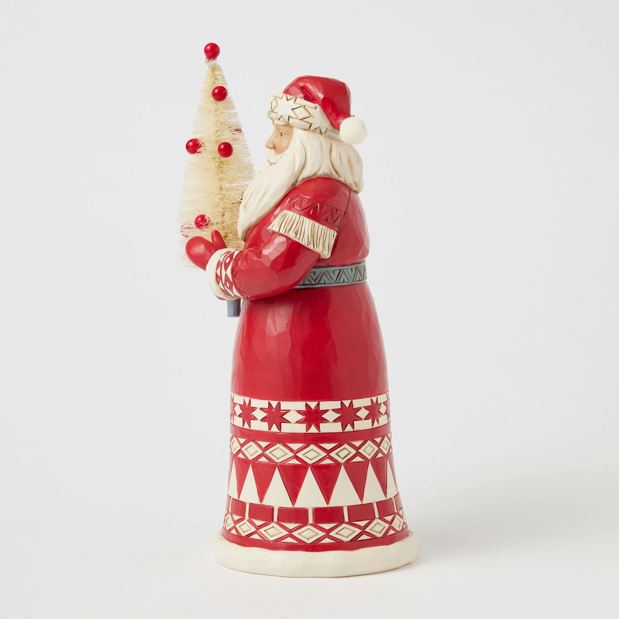 Nordic Noel Santa Sisal Tree – Jim Shore