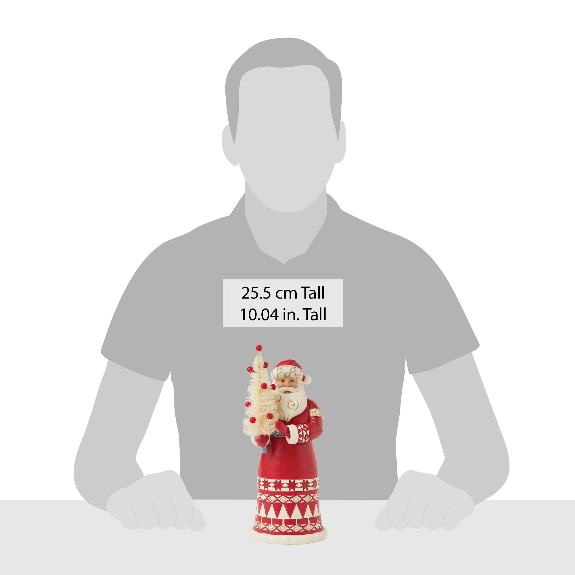 Nordic Noel Santa Sisal Tree – Jim Shore