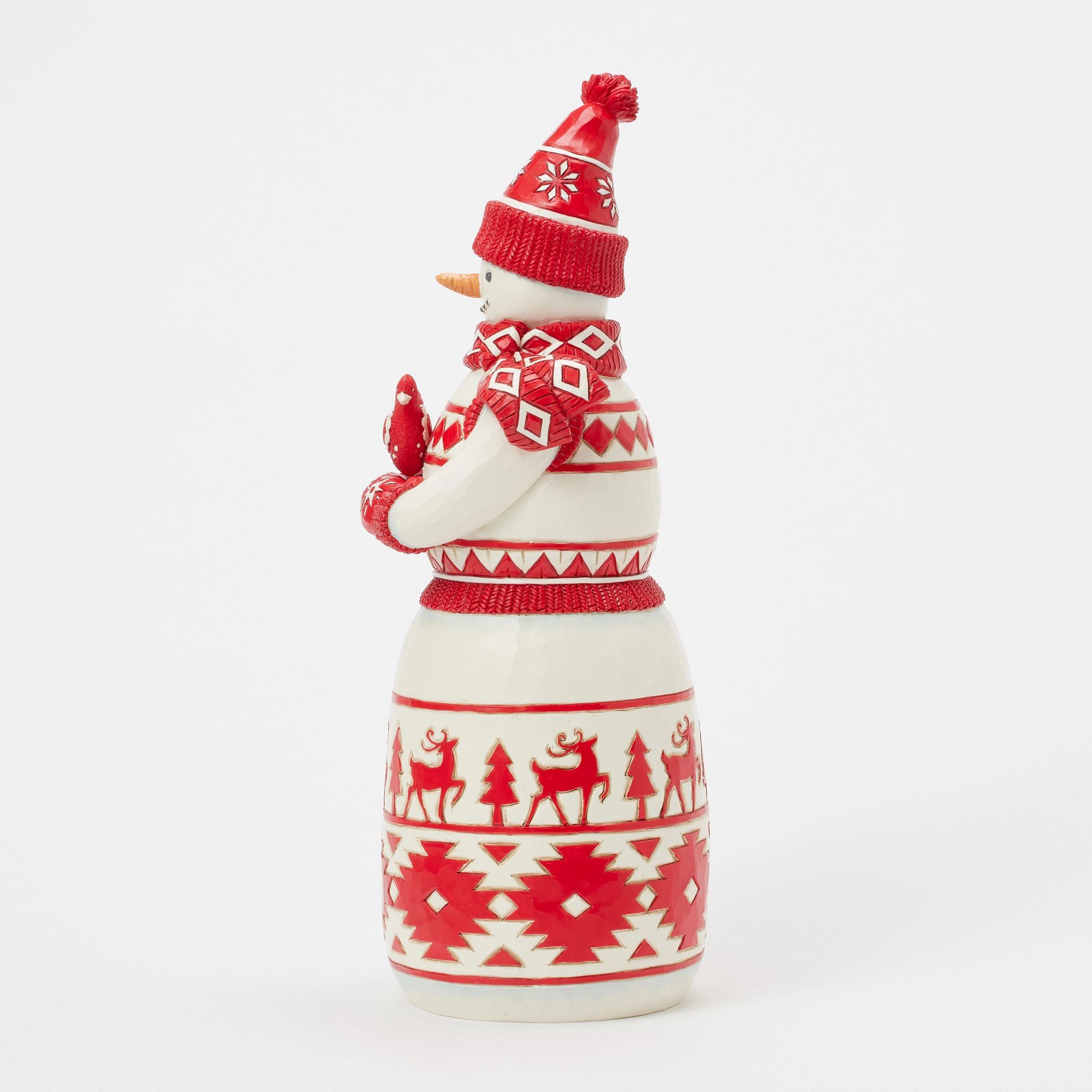 Nordic Noel Snowman with Cardi – Jim Shore