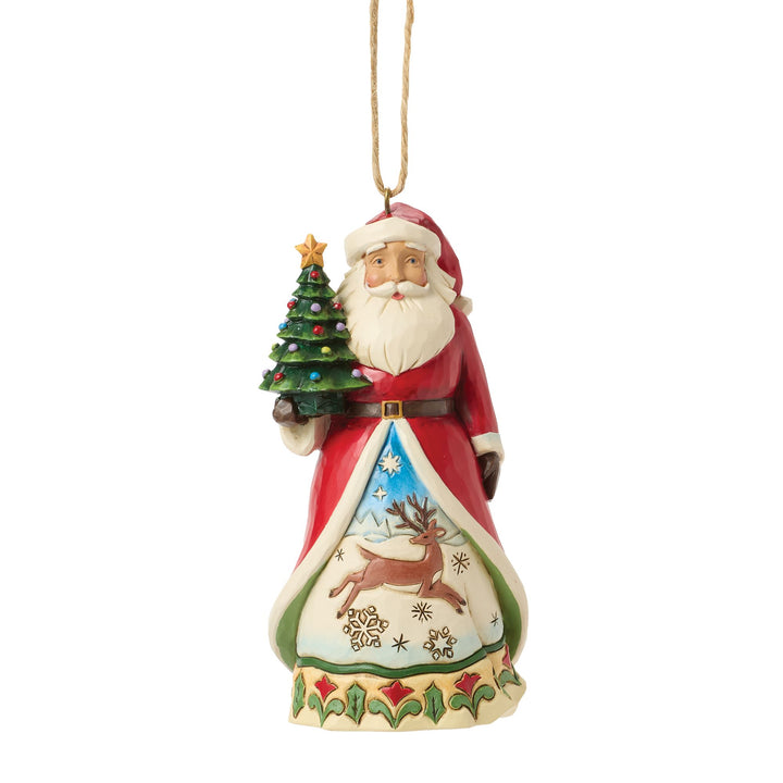 Santa Vintage Christmas Orn