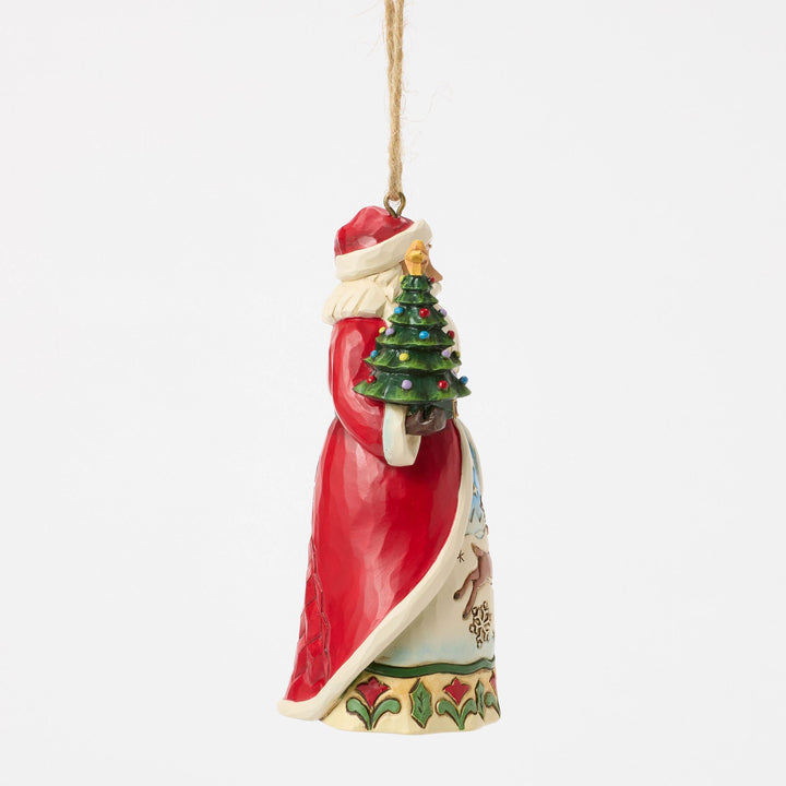 Santa Vintage Christmas Orn