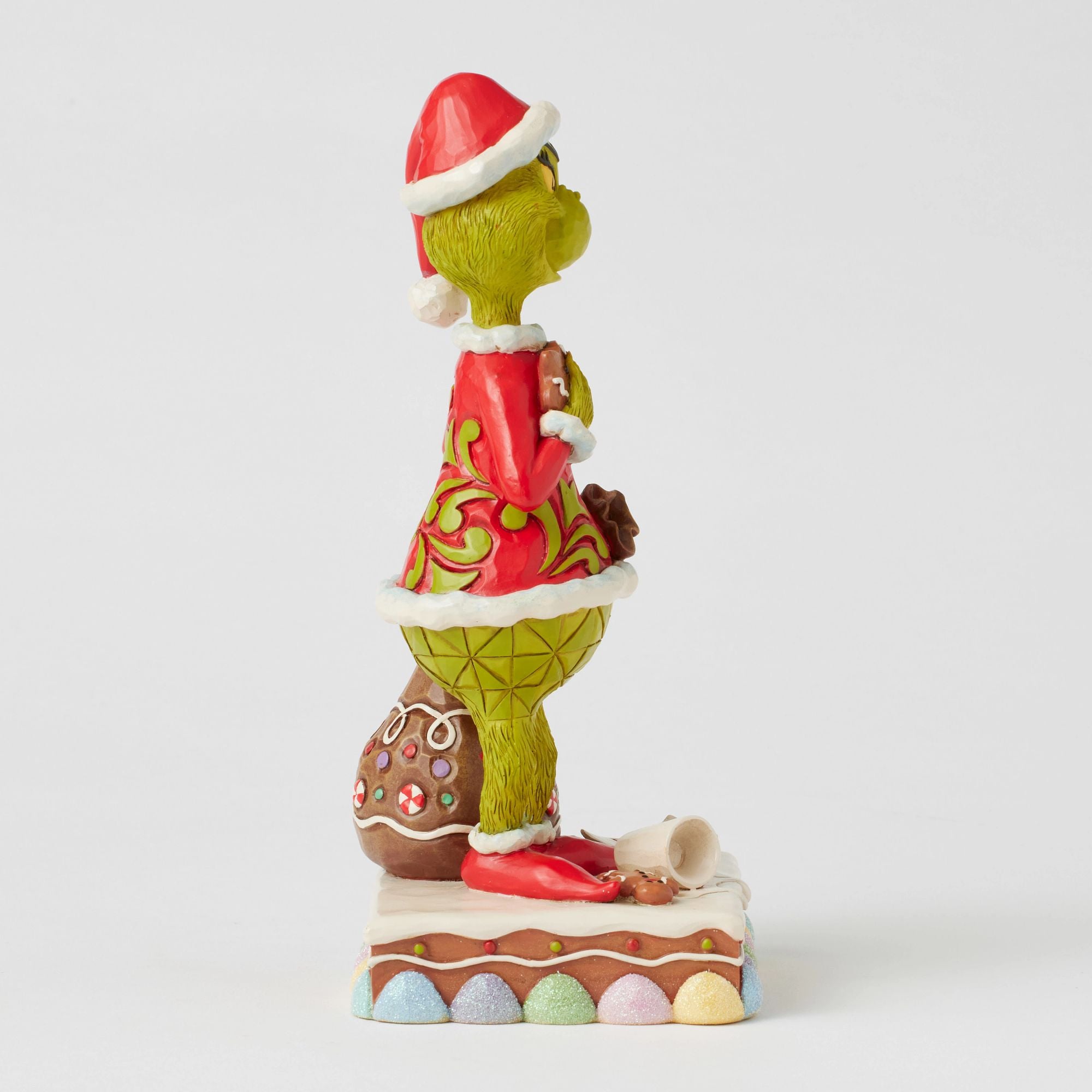Grinch Eating Gingerbread Fig – Jim Shore