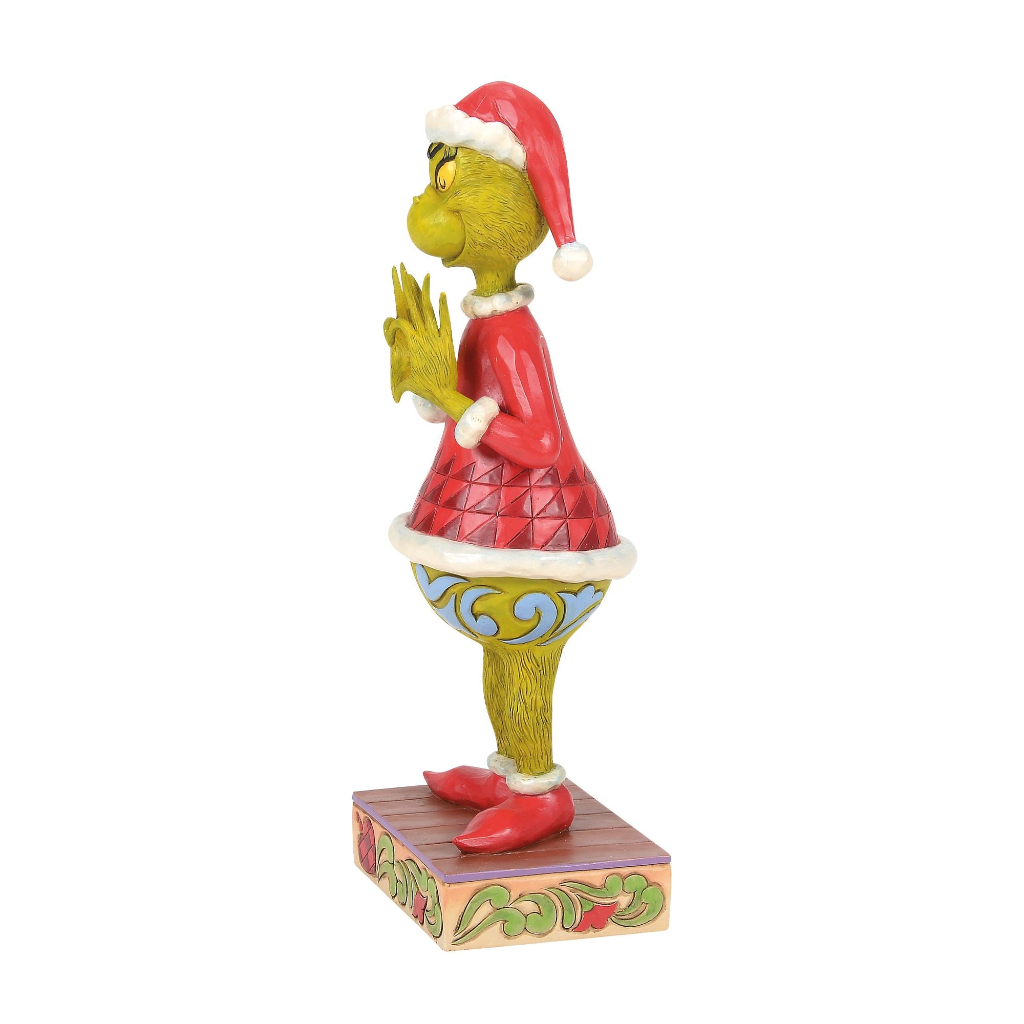 Grinch with Heart Hands Fig – Jim Shore