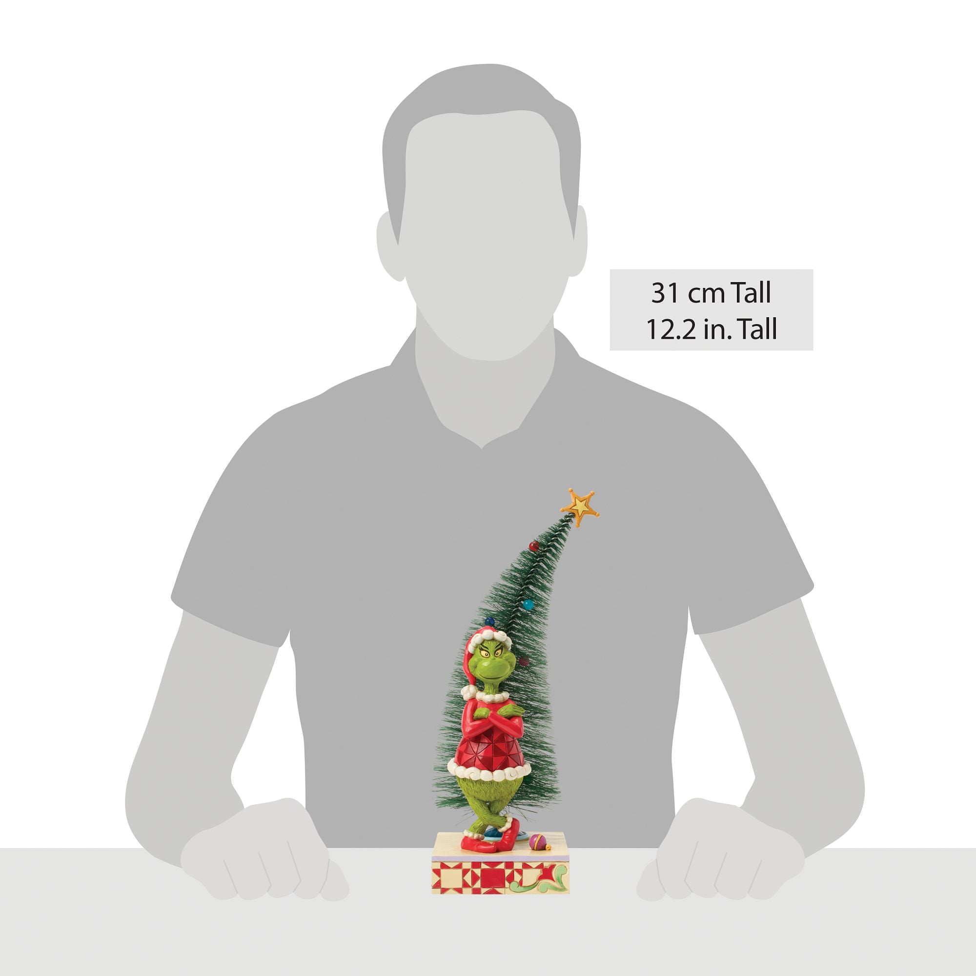 Grinch with Arms Crossed Fig – Jim Shore