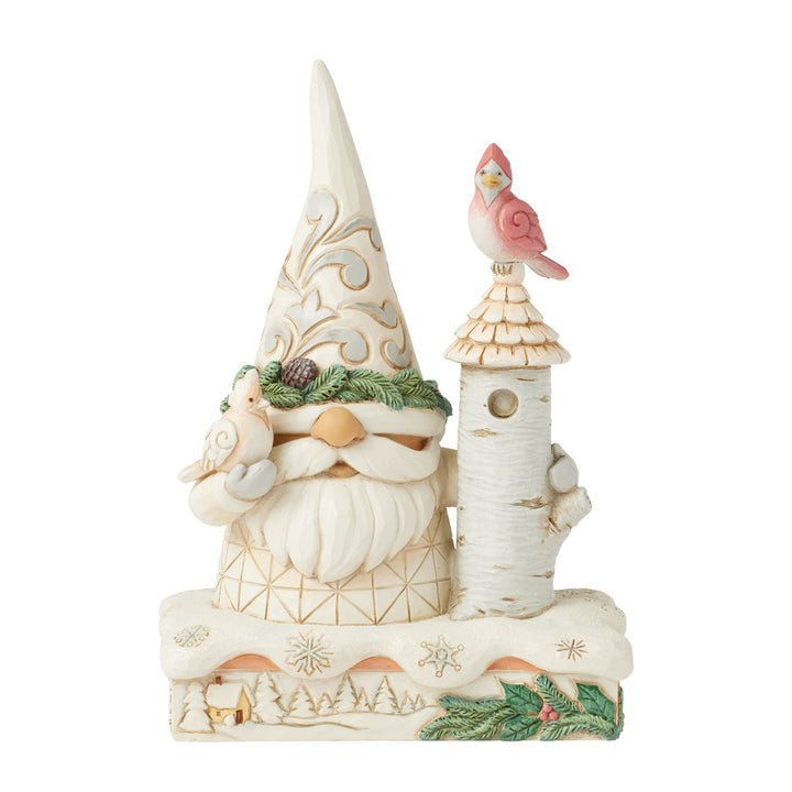 Wdlnd Gnome with Bird House